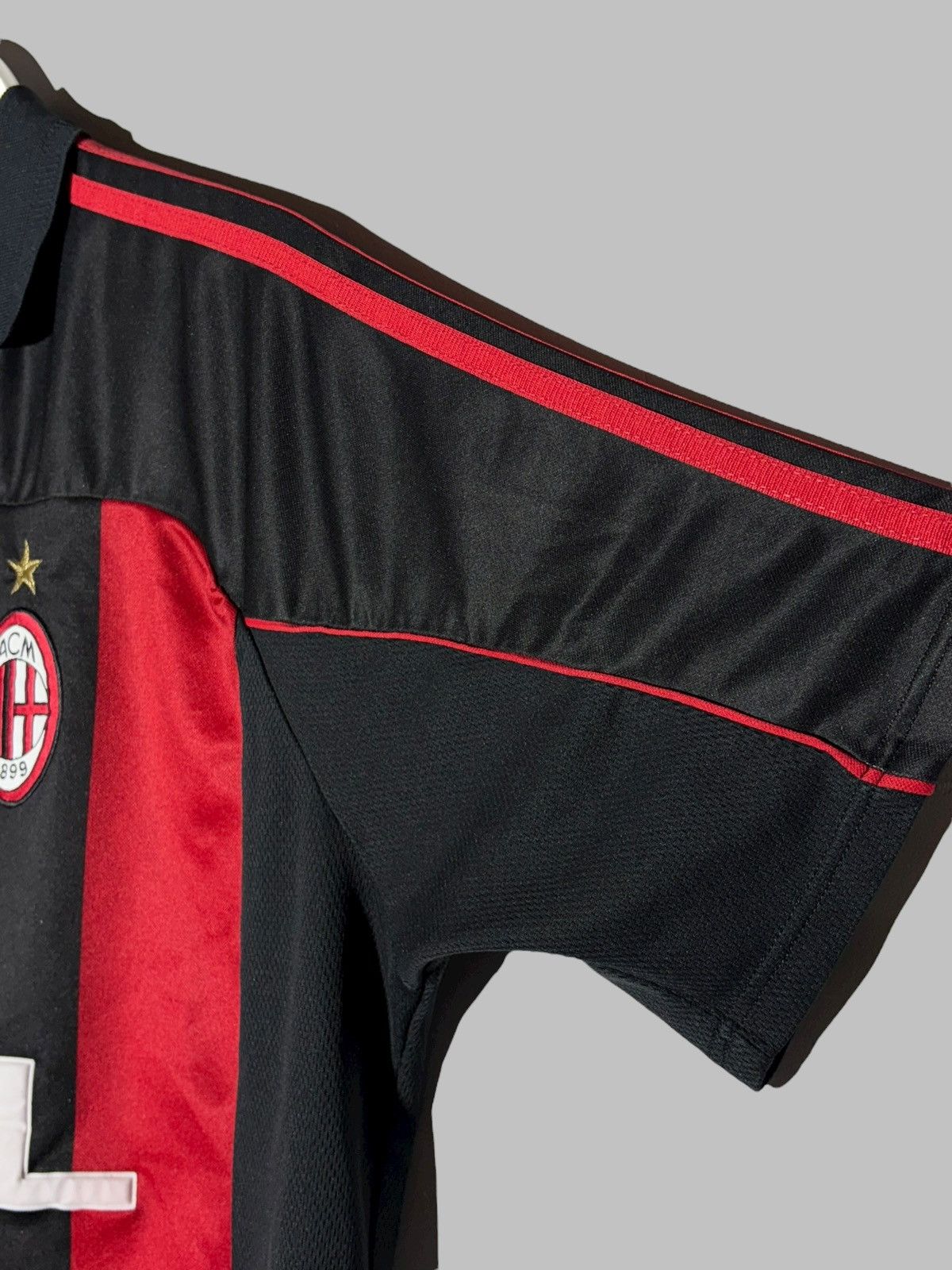 Adidas #7 Shevchenko AC Milan 2000-2002 Home Football Shirt Adidas Size US L / EU 52-54 / 3 - 5 Thumbnail