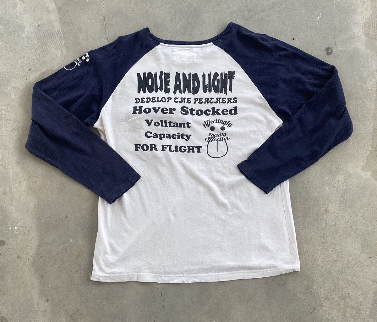 Japanese Brand × Vintage NOISE AND LIGHT BLUE GILL RAGLAN POCKET TEE Size US L / EU 52-54 / 3 - 1 Thumbnail