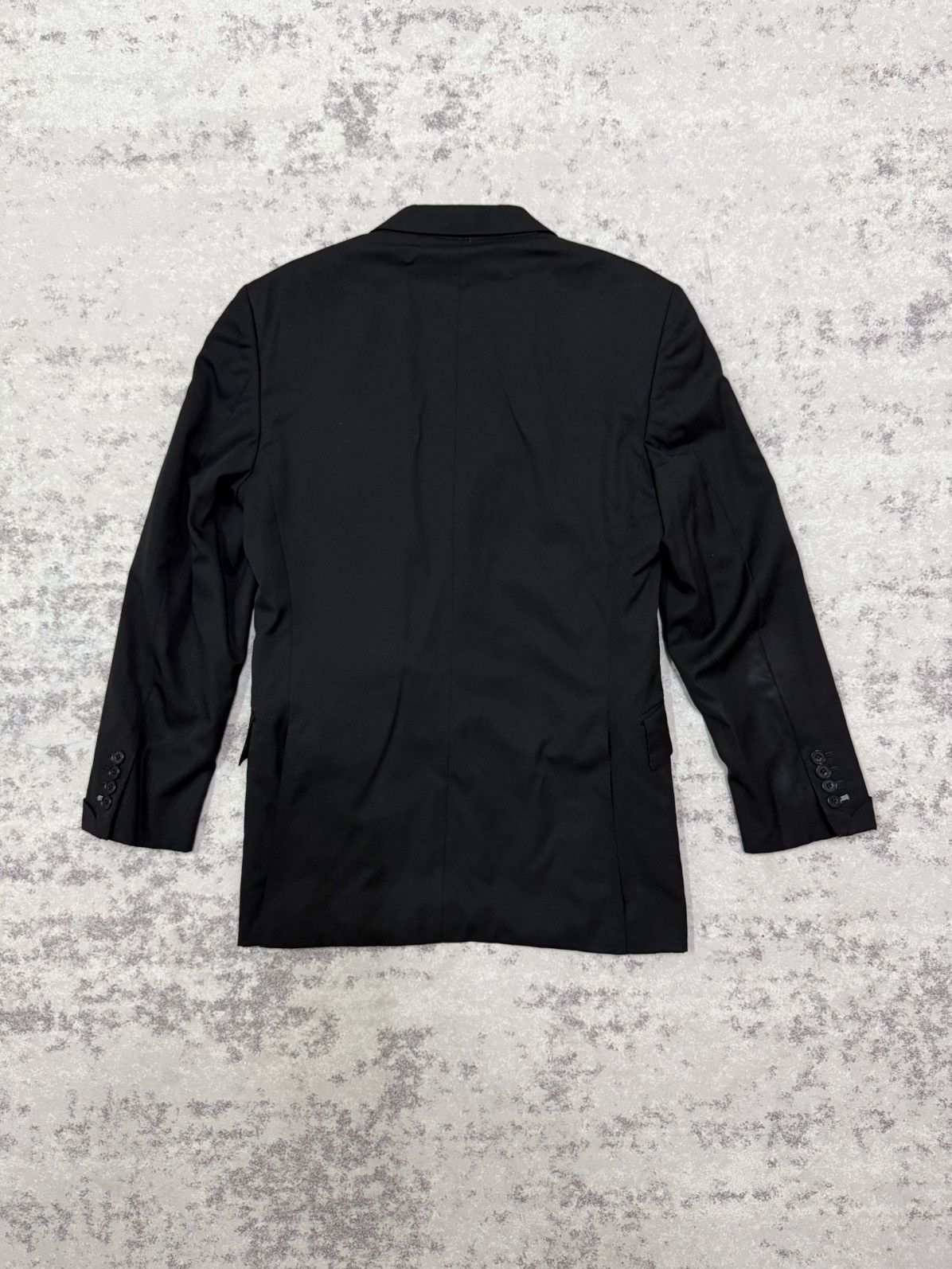 Burberry Burberry Super 120s Monogram Lined Black Blazer Coat Size US S / EU 44-46 / 1 - 13 Thumbnail