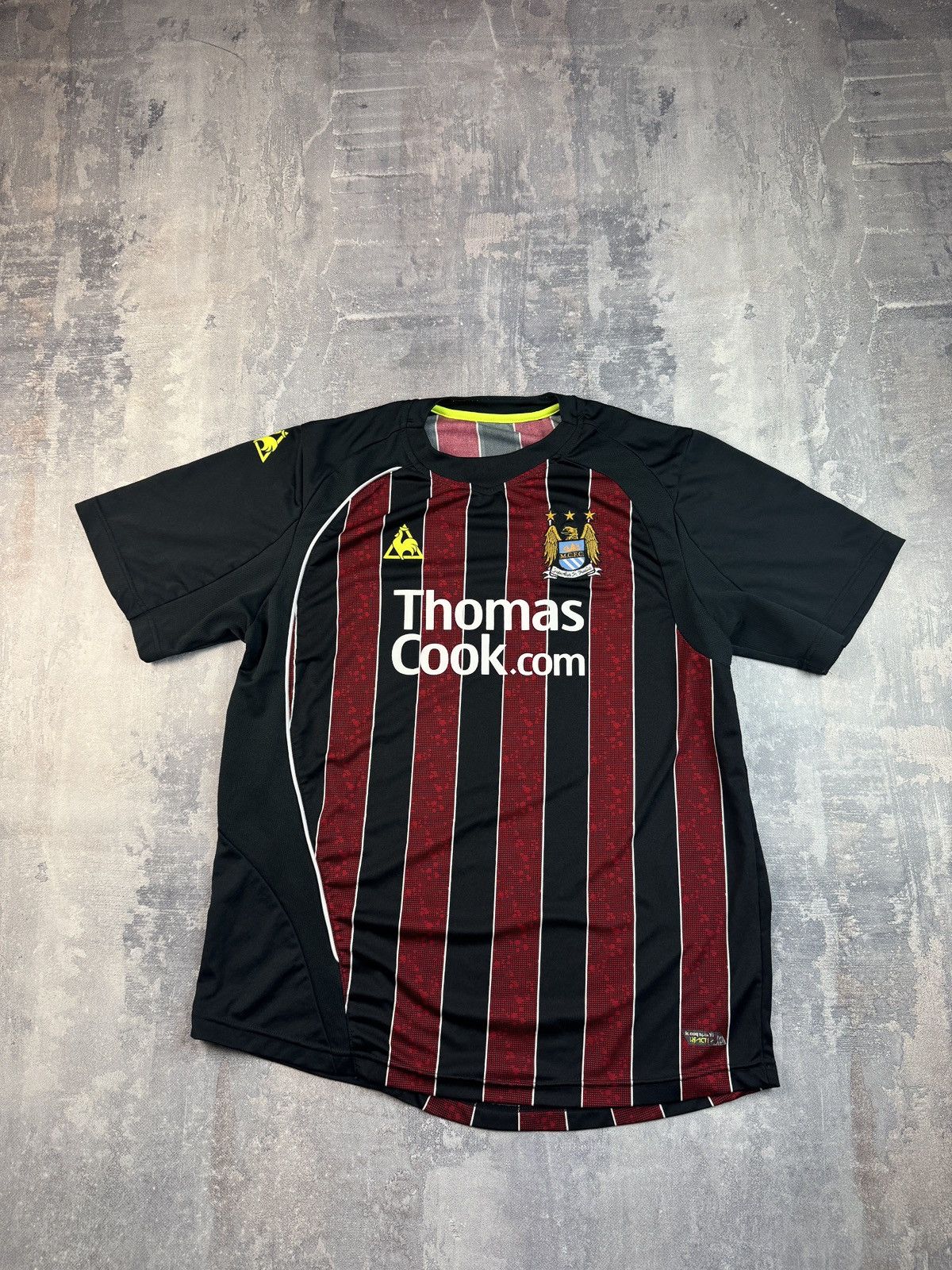 Le Coq Sportif Manchester United 2008/09 Away Soccer Jersey Le Coq Sportif Size US L / EU 52-54 / 3 - 1 Thumbnail