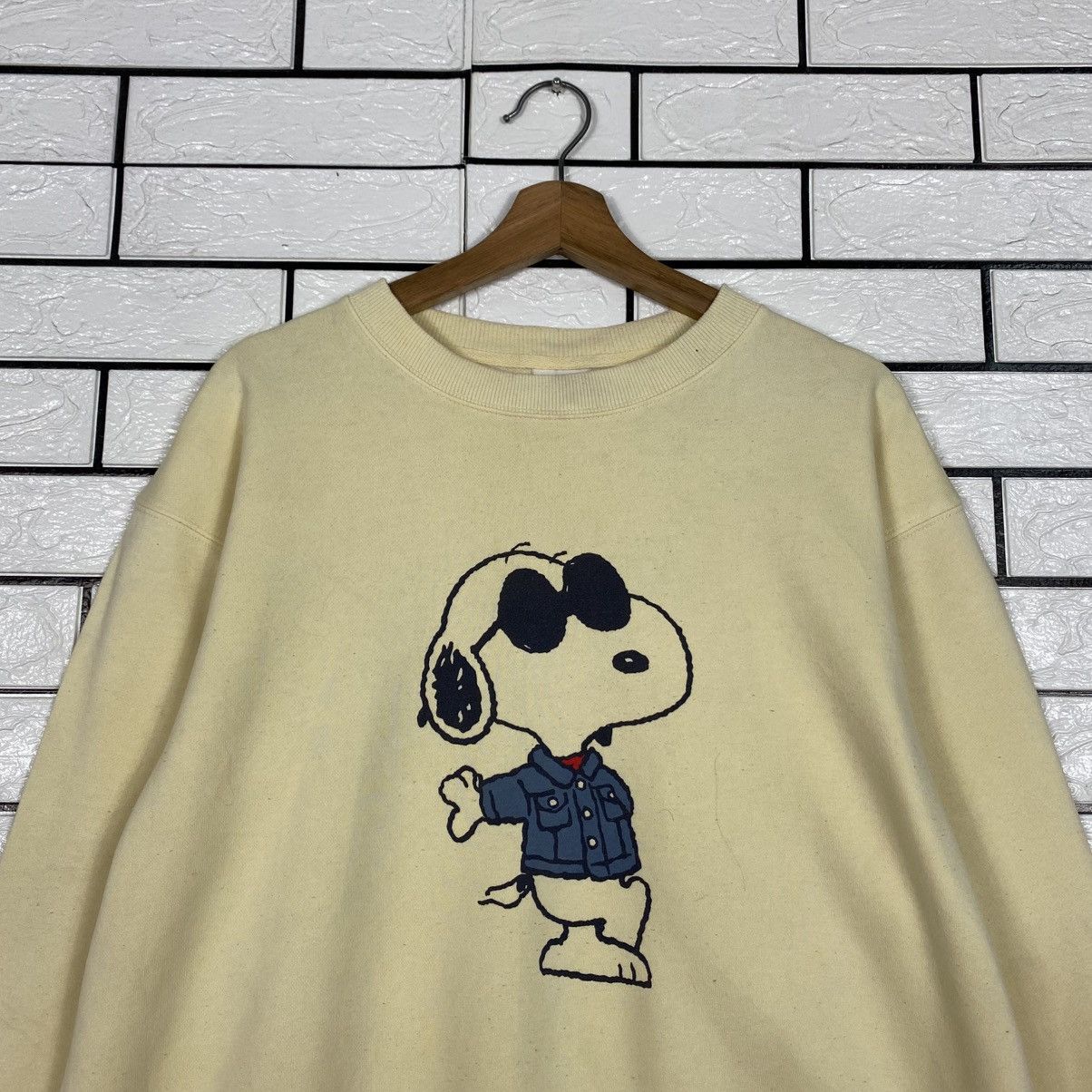 Japanese Brand Vintage Sweatshirt Peanuts Big Logo Size US M / EU 48-50 / 2 - 4 Thumbnail
