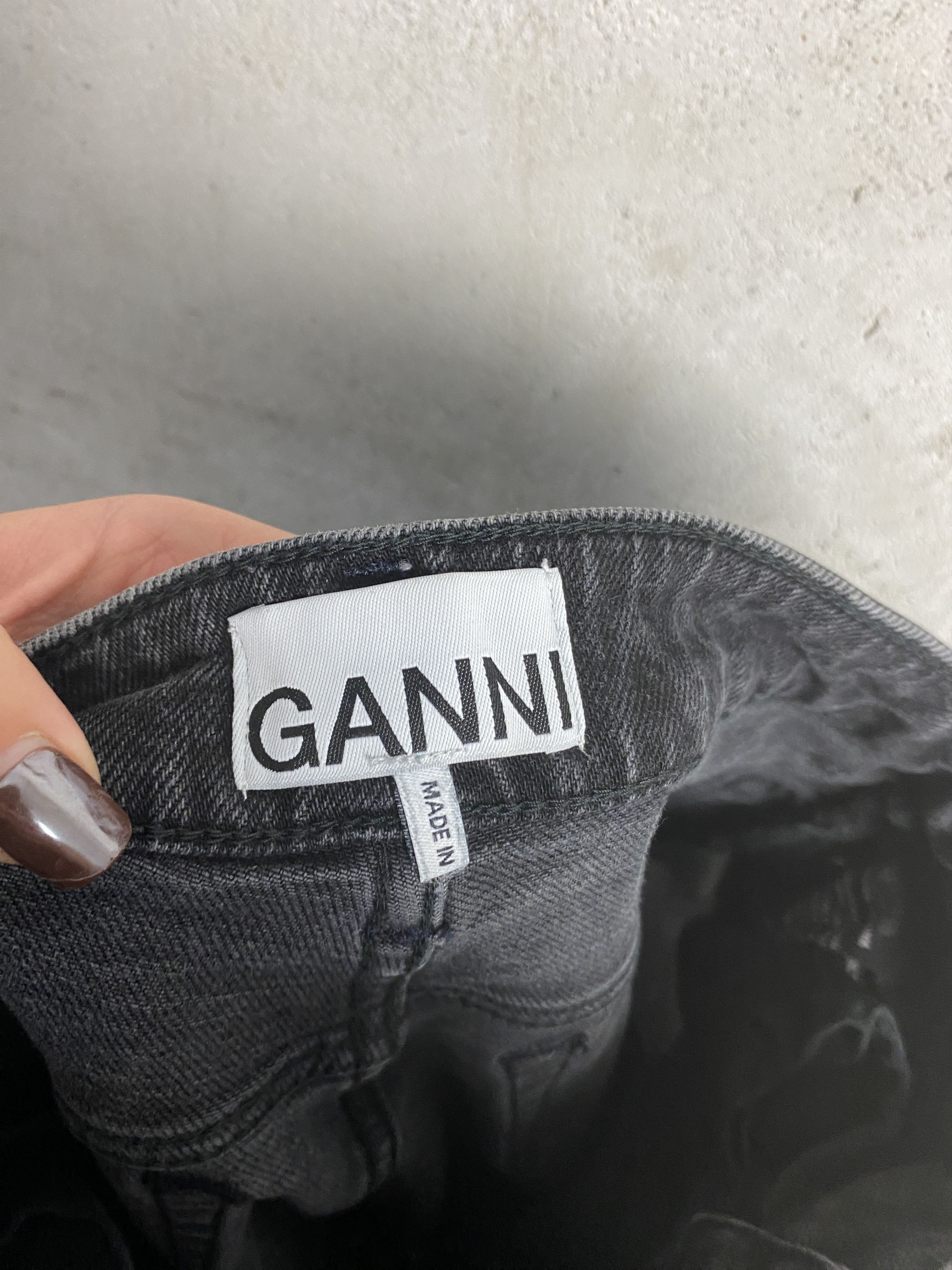 Ganni Ganni Denim Core Cutye Cropped denim jeans pants Size 26" / US 2 / IT 38 - 5 Thumbnail