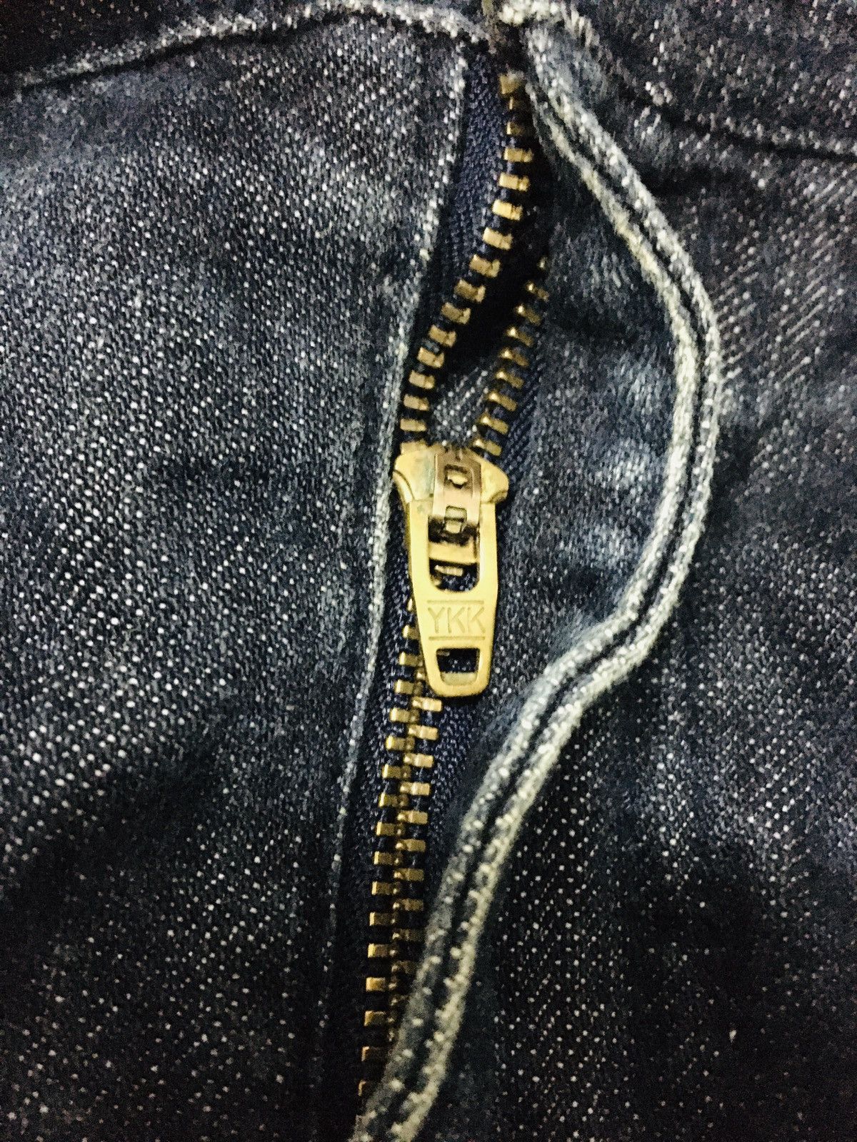 If Six Was Nine × Japanese Brand × Le Grande Bleu (L.G.B.) Sorridere Punk Gothic Distressed Jeans (15) Size US 31 - 7 Thumbnail