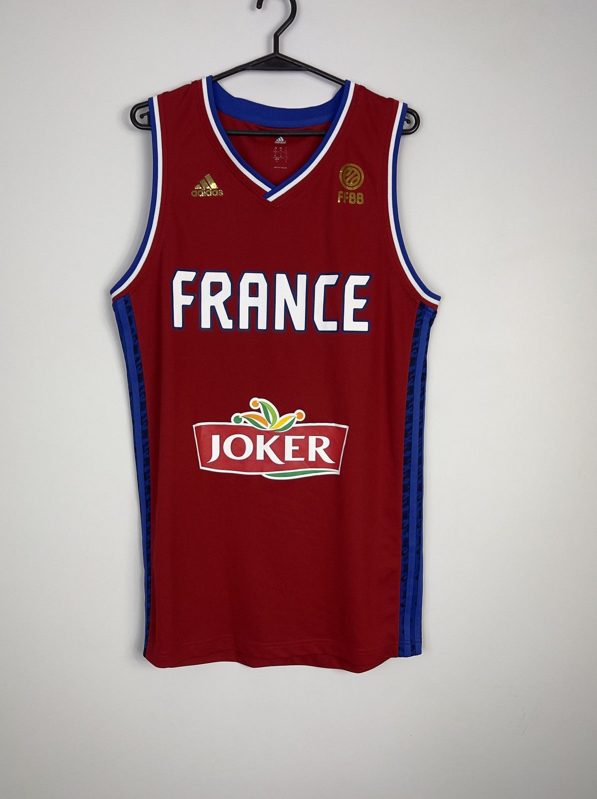 Adidas Jersey Adidas France National Team 2015 Basketball Joker Size US M / EU 48-50 / 2 - 1 Thumbnail