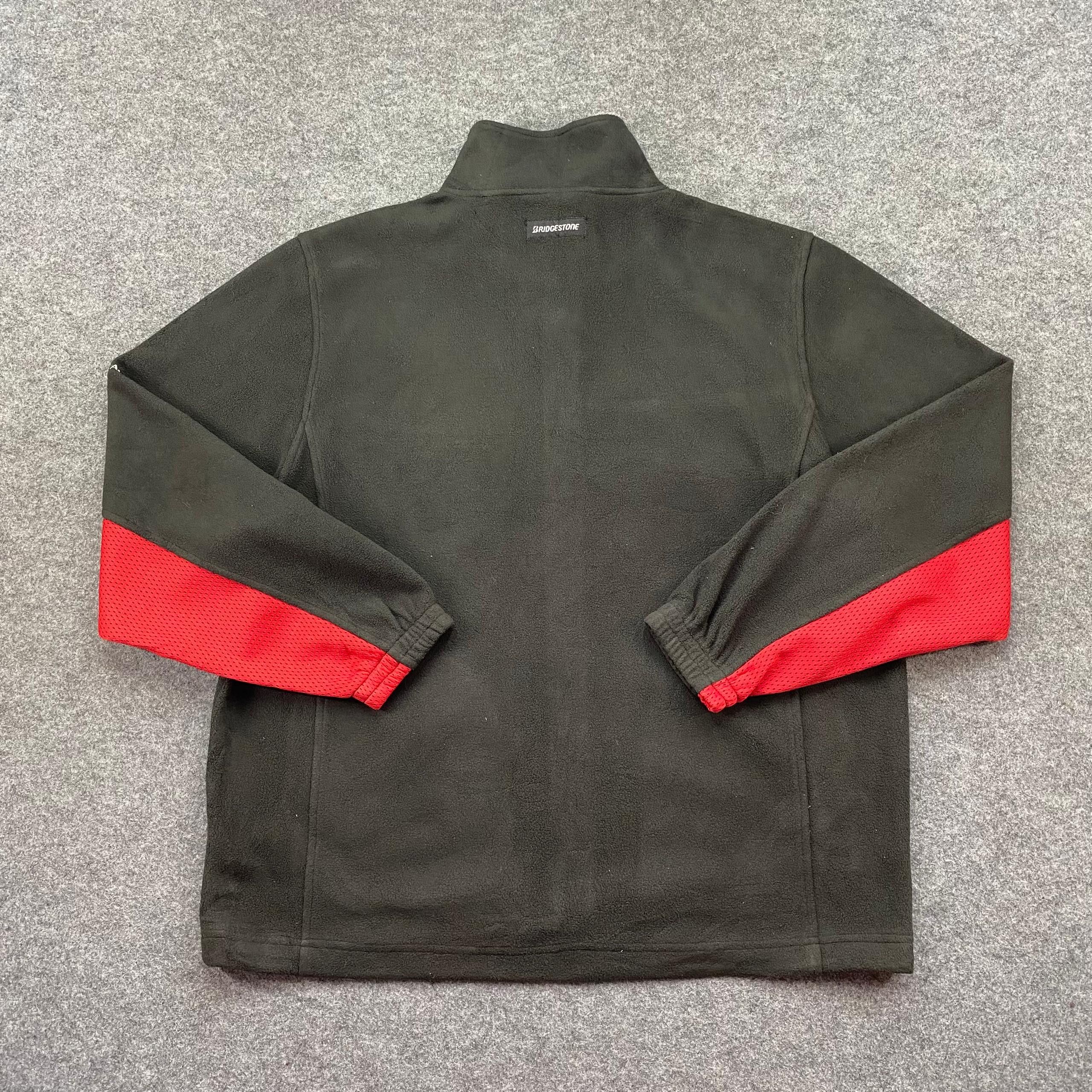 Japanese Brand Vintage Bridgestone Motorsports Fleece Jacket Size US XL / EU 56 / 4 - 2 Thumbnail