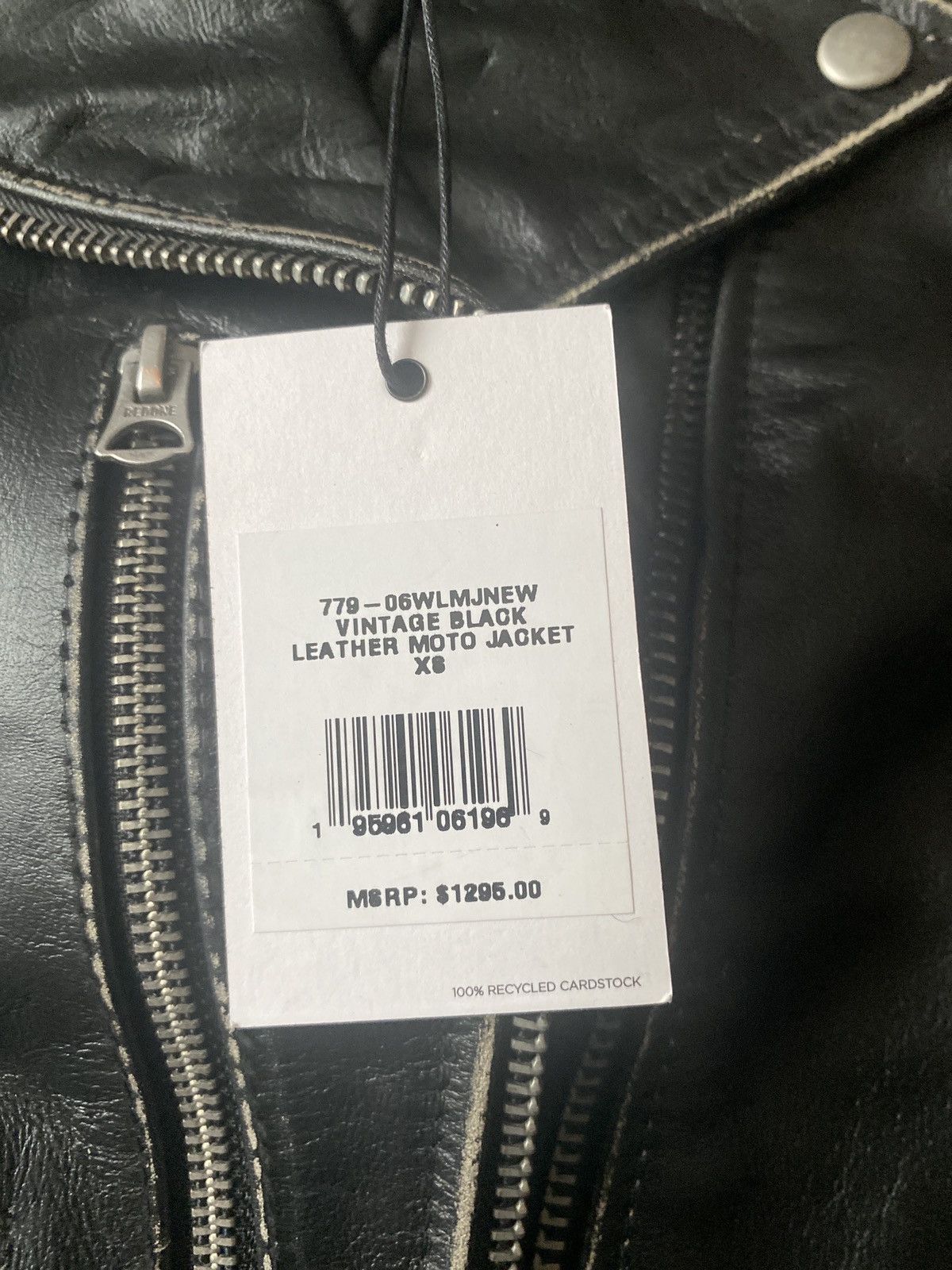 RE/DONE × Vintage Re/done leather Size XS / US 0-2 / IT 36-38 - 2 Thumbnail
