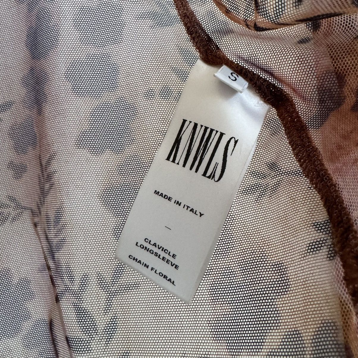 KNWLS SS22 Sheer Blouse Size XS / US 0-2 / IT 36-38 - 4 Thumbnail