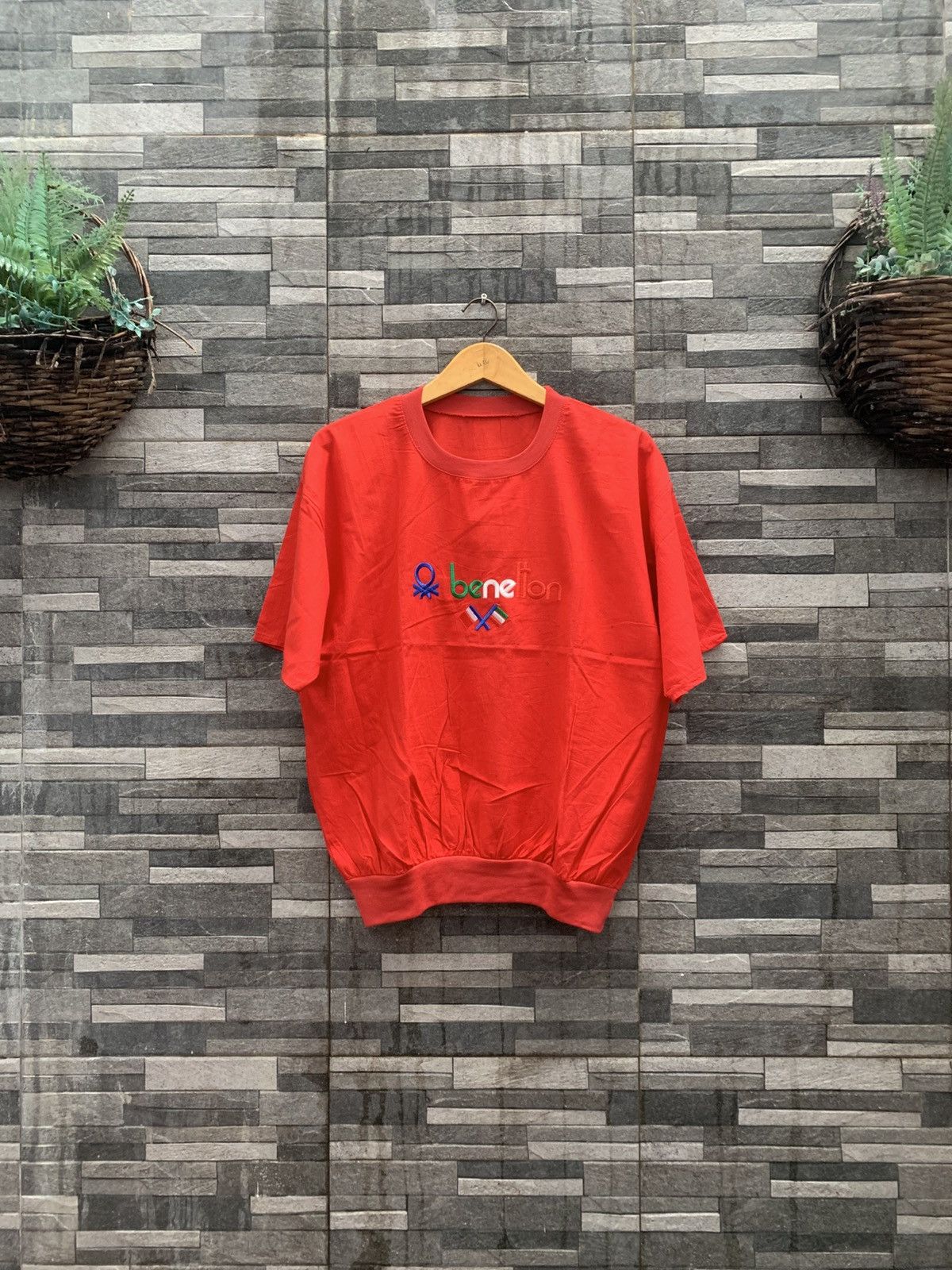 Benetton Vintage 90s Bootleg Benetton Size US L / EU 52-54 / 3 - 4 Thumbnail