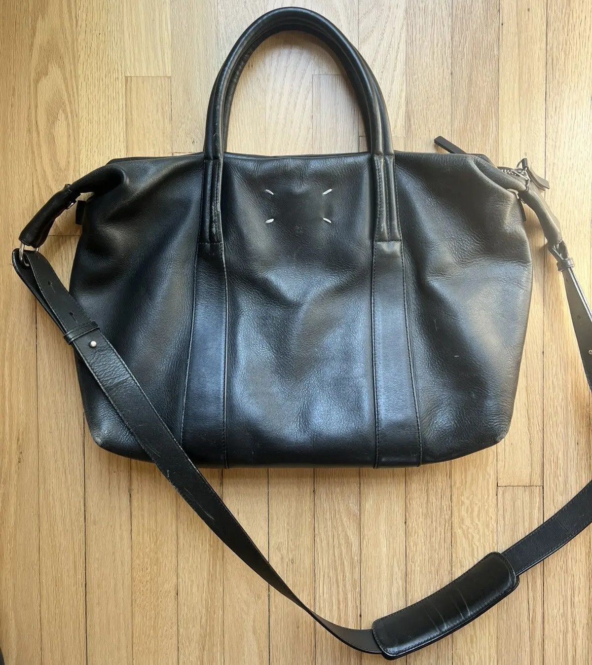 Maison Margiela Maison Martin Margiela 2010s Black Travel Bag