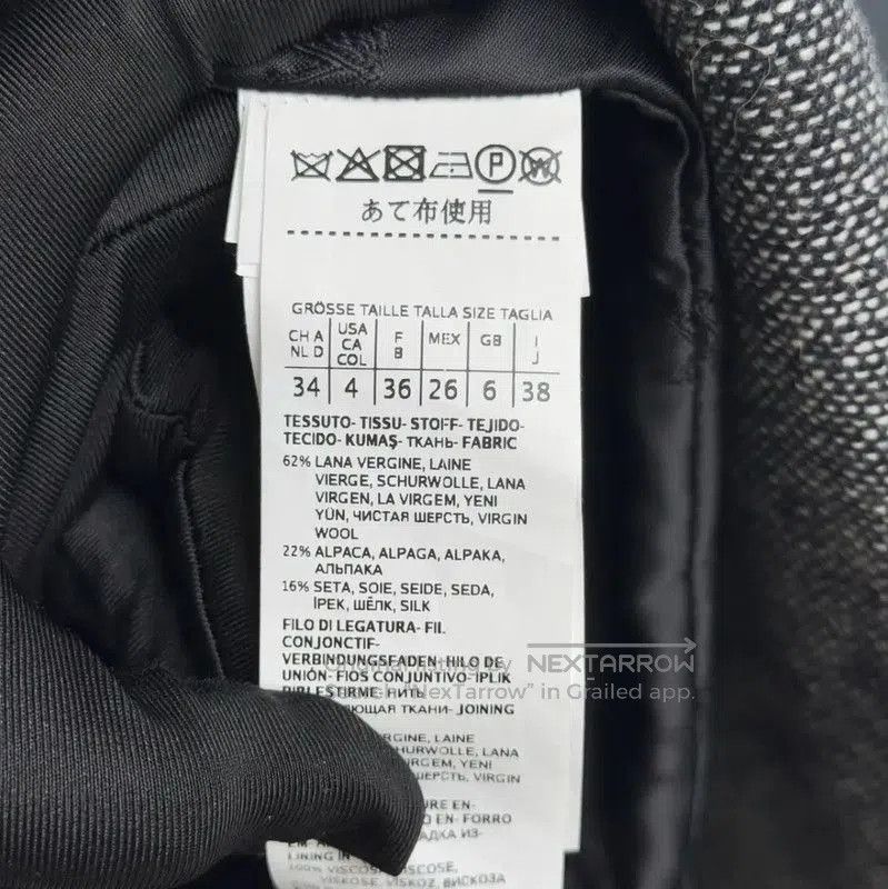 Max Mara MaxMara Black Wool Blend Women's Coat . Size S / US 4 / IT 40 - 8 Thumbnail