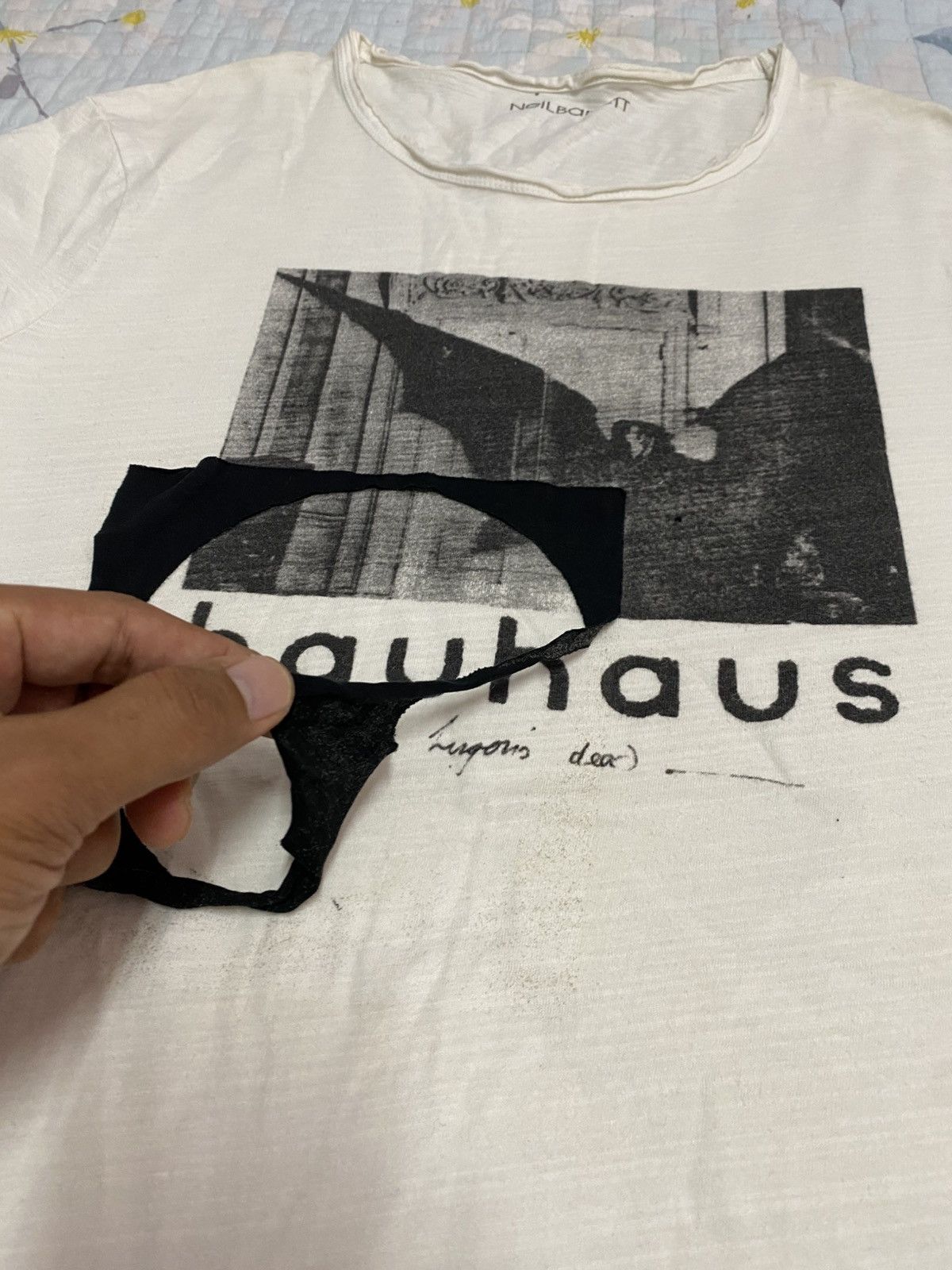 Neil Barrett Niel Barret x bauhaus punk band longsleeve shirts Size US M / EU 48-50 / 2 - 5 Thumbnail