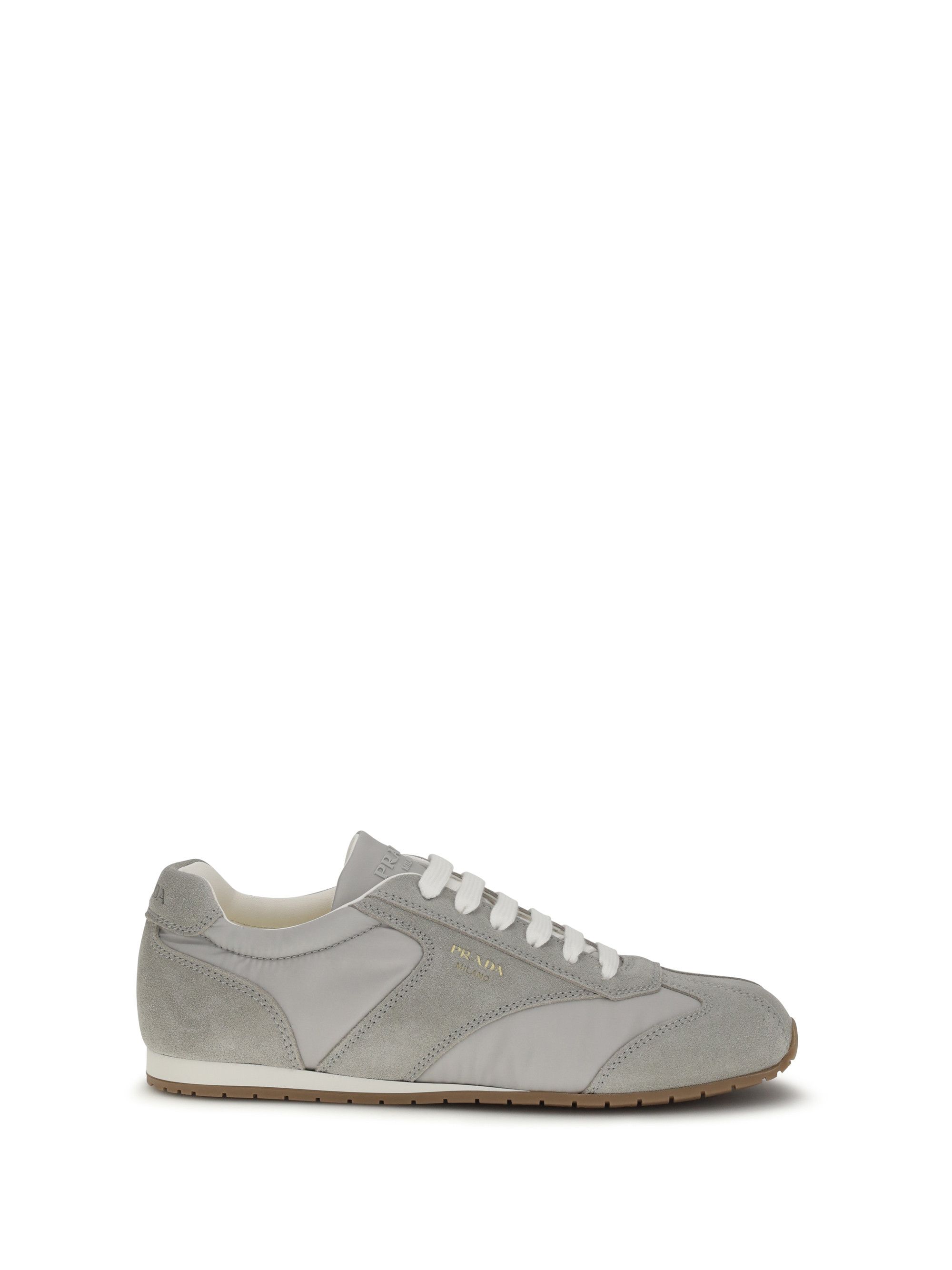 Prada Suede and fabric Sneakers Size US 11 / EU 44 - 1 Thumbnail