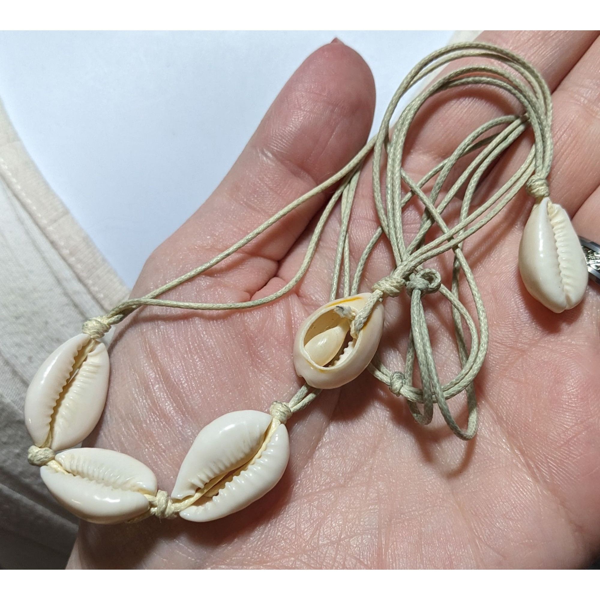 Other Handmade Cowrie Shell Wrap Necklace Size ONE SIZE - 7 Thumbnail