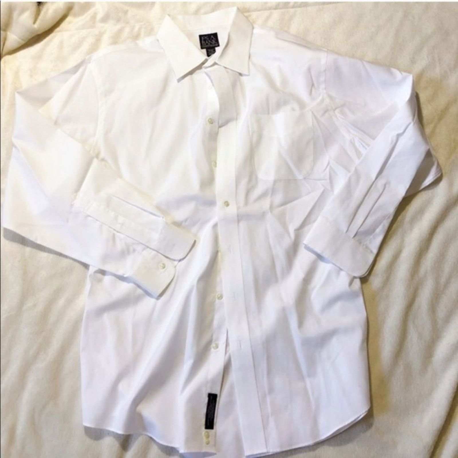 Jos. A. Bank Jos. A Bank white button down shirt | Sz 17 - 34 Size US L / EU 52-54 / 3 - 4 Thumbnail