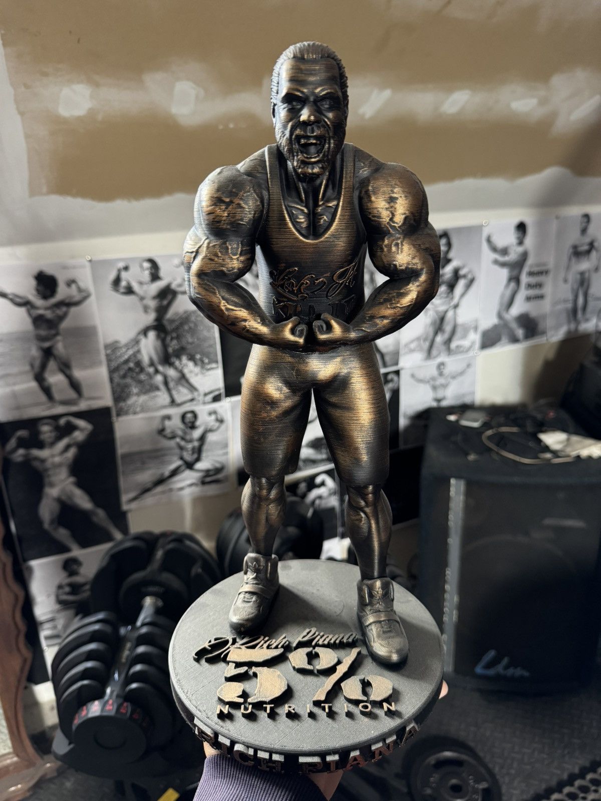 Other Gym statue Rich Piana 35cm Size ONE SIZE - 1 Thumbnail
