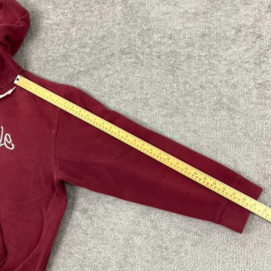 Aeropostale VINTAGE AEROPOSTALE Hoodie Men XL Red Graffiti Script Spell Out Retro Y2K Size US XL / EU 56 / 4 - 7 Thumbnail