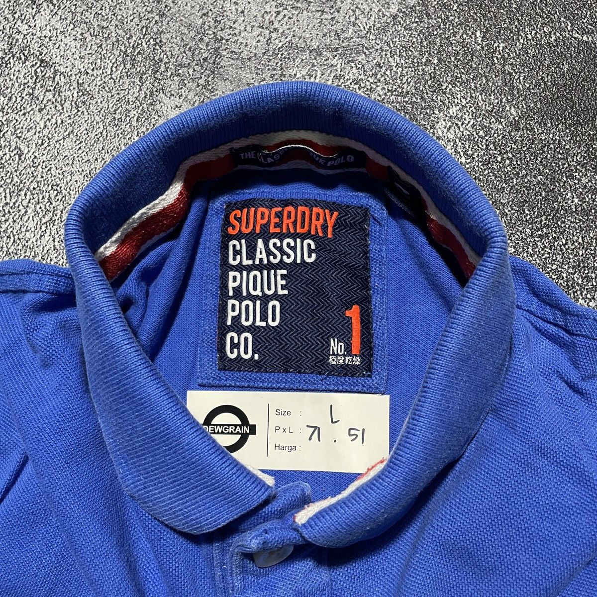 Superdry Poloshirt Superdry Classic Size US L / EU 52-54 / 3 - 4 Thumbnail