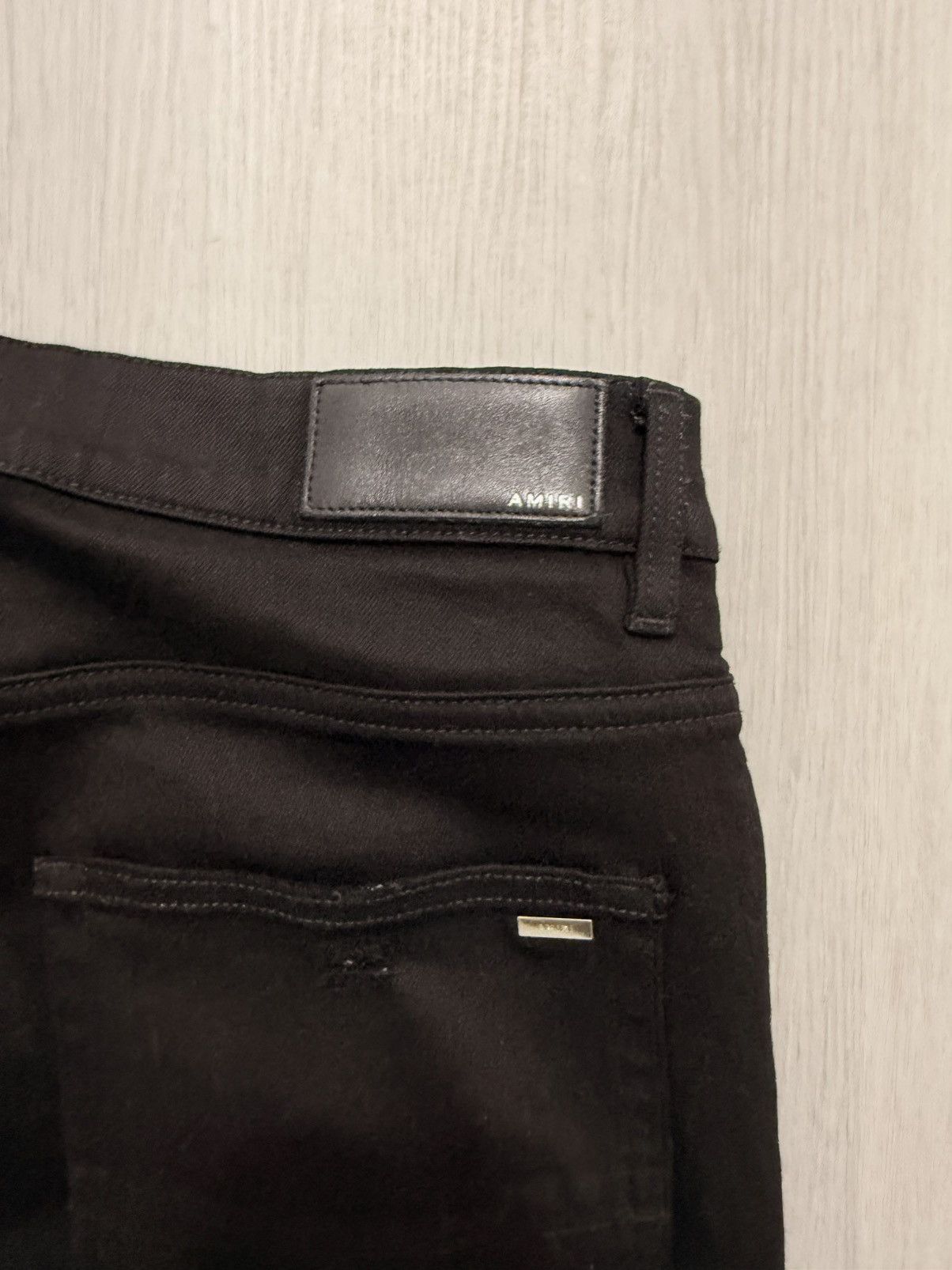 Amiri Amiri black denim jeans Size 34 Authentic Size US 34 / EU 50 - 8 Thumbnail