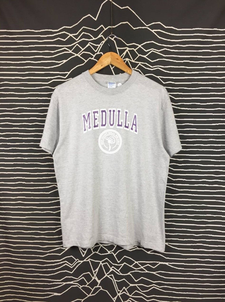 Band Tees Vtg Medulla MidNight Meal Records Japanese Hip Hop Rap Tees Size US L / EU 52-54 / 3 - 2 Thumbnail