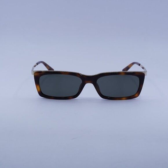 Saint Laurent Paris Saint Laurent SL 766 004 Sunglasses Havana/Gold Frame Size ONE SIZE - 3 Thumbnail