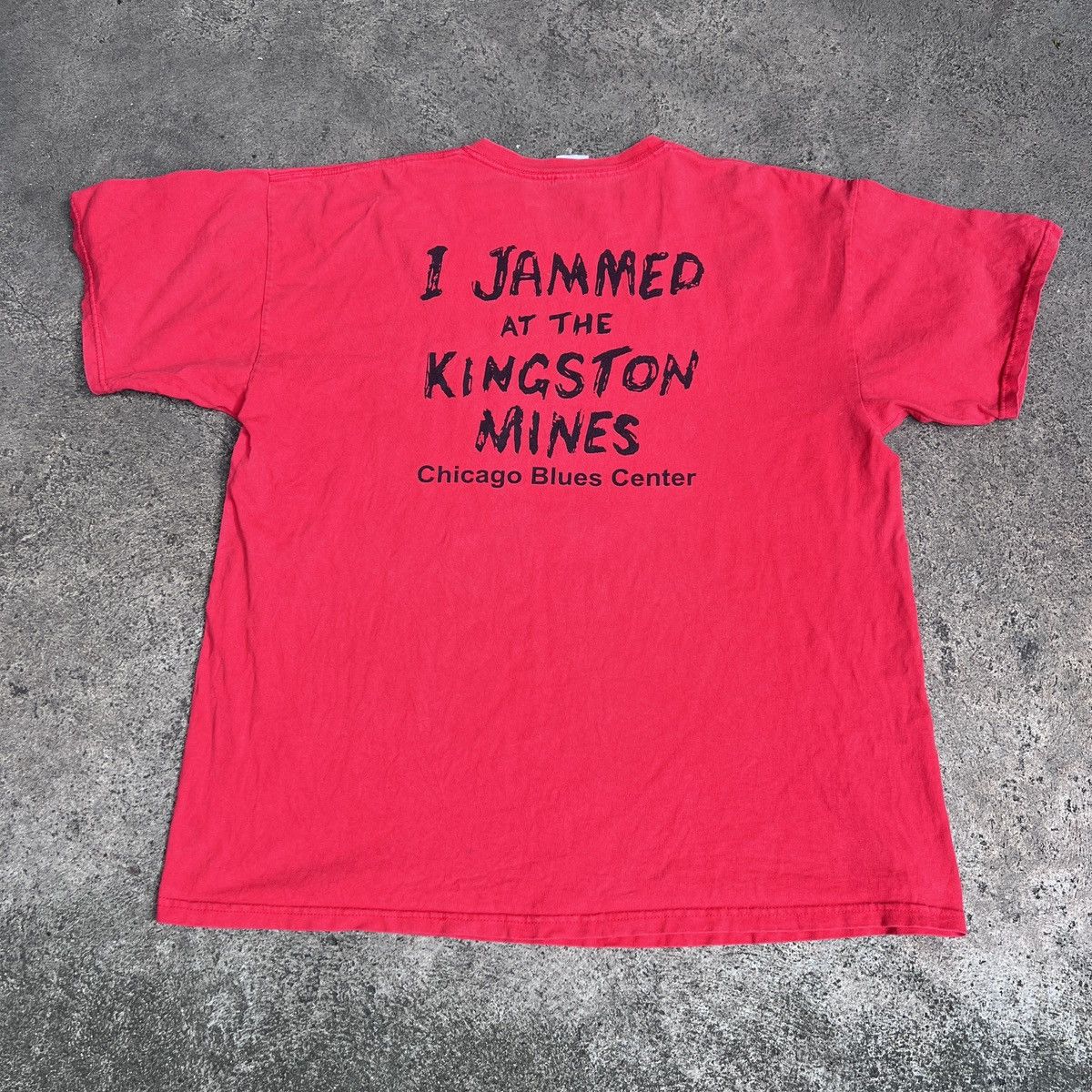 Band Tees × Vintage Vintage Y2K Kingston Mines Blues Nightclub Promo Tee XL Size US XL / EU 56 / 4 - 4 Thumbnail