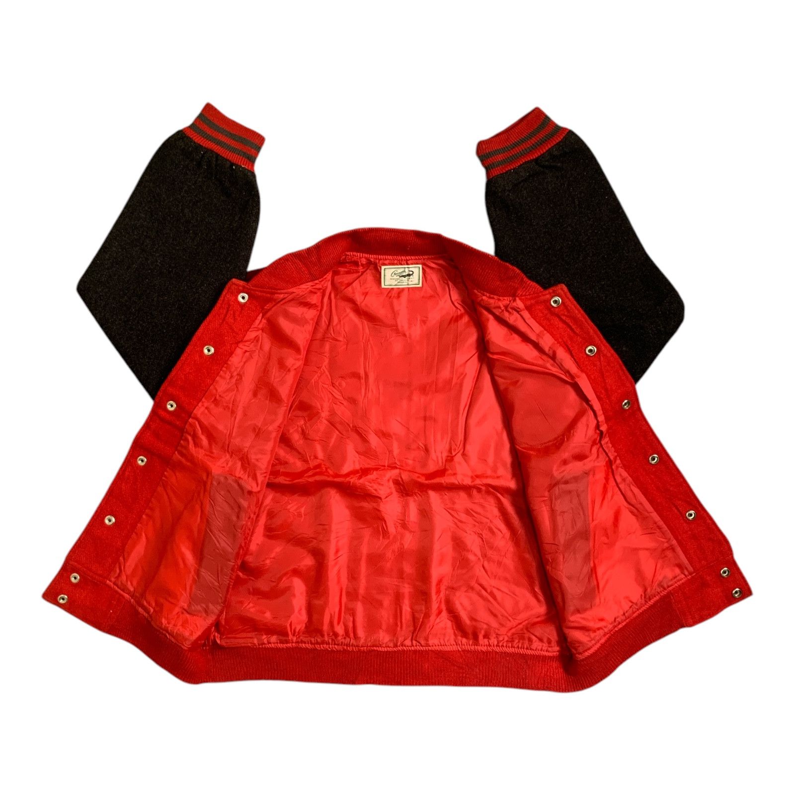 Japanese Brand Rare Design Vintage Crocodile Sports Varsity Jacket Size M / US 6-8 / IT 42-44 - 3 Thumbnail