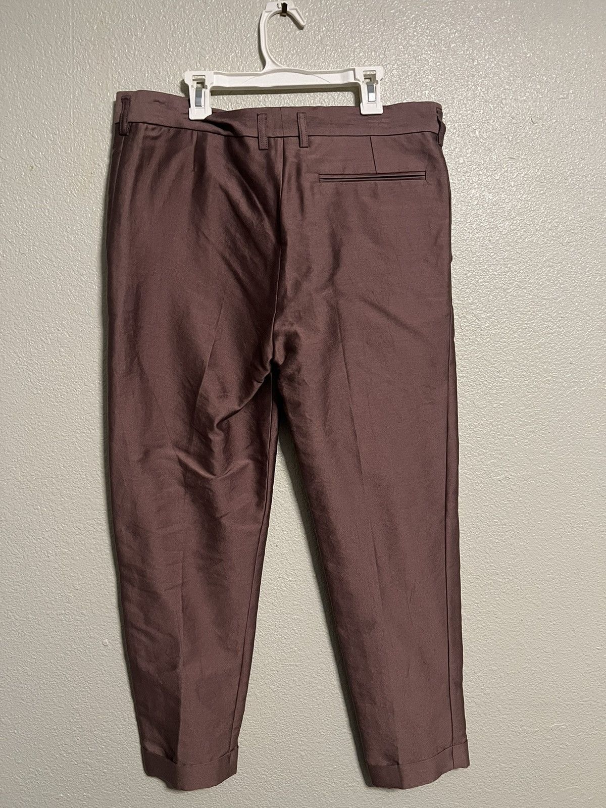 Haider Ackermann Haider Ackermann Purple Tapered Trousers Size 26" / US 2 / IT 38 - 2 Thumbnail