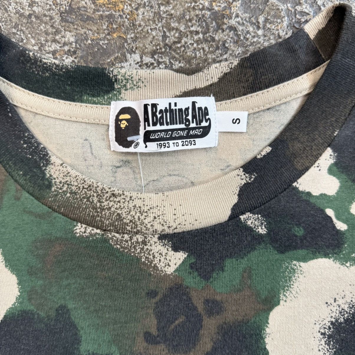 Bape Bape Green Camo Longsleeve Shirt Size US S / EU 44-46 / 1 - 4 Thumbnail