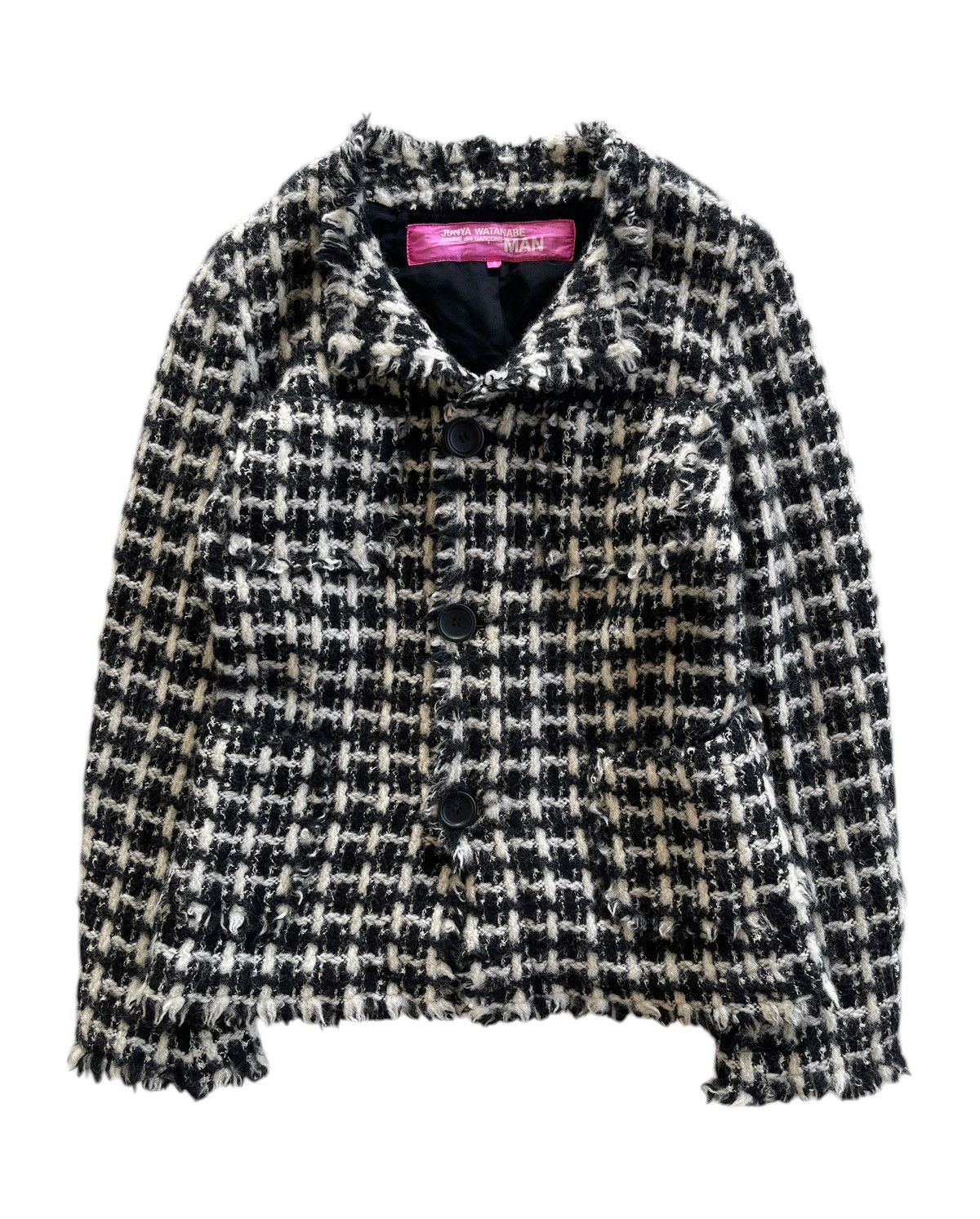 Junya Watanabe AW2004 Junya Watanabe Comme des Garcons Tweed Jacket Size S / US 4 / IT 40 - 1 Thumbnail