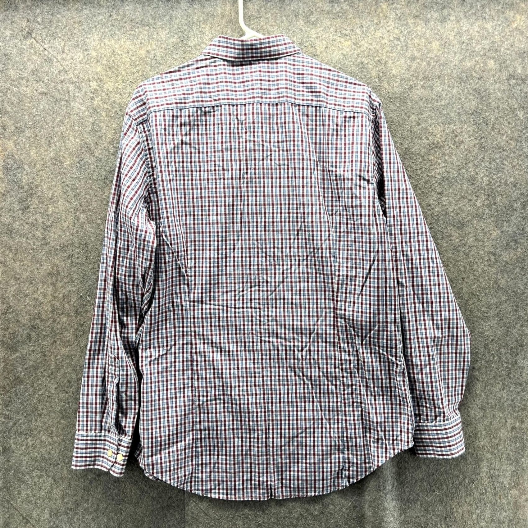 Banana Republic VINTAGE Banana Republic Shirt Men Large Adult White Red Slim Check Button Down Plaid Size US L / EU 52-54 / 3 - 2 Thumbnail