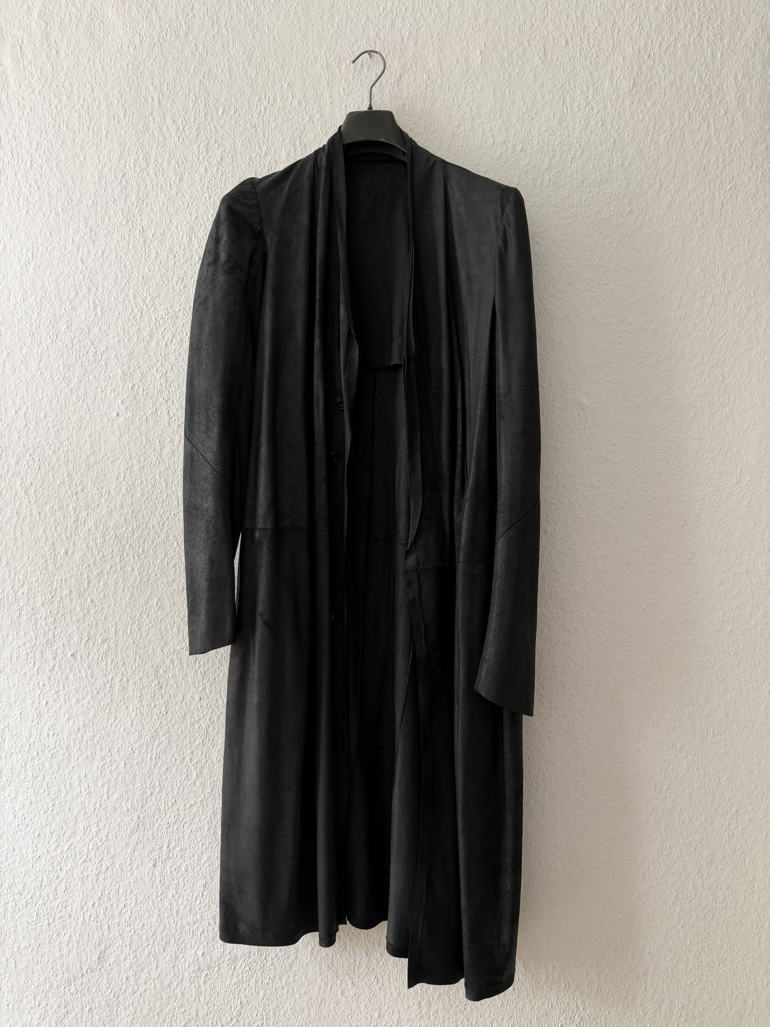 Rick Owens S/S 13 "ISLAND" Blistered Lamb Leather Coat Rick Owens Size US L / EU 52-54 / 3 - 1 Thumbnail
