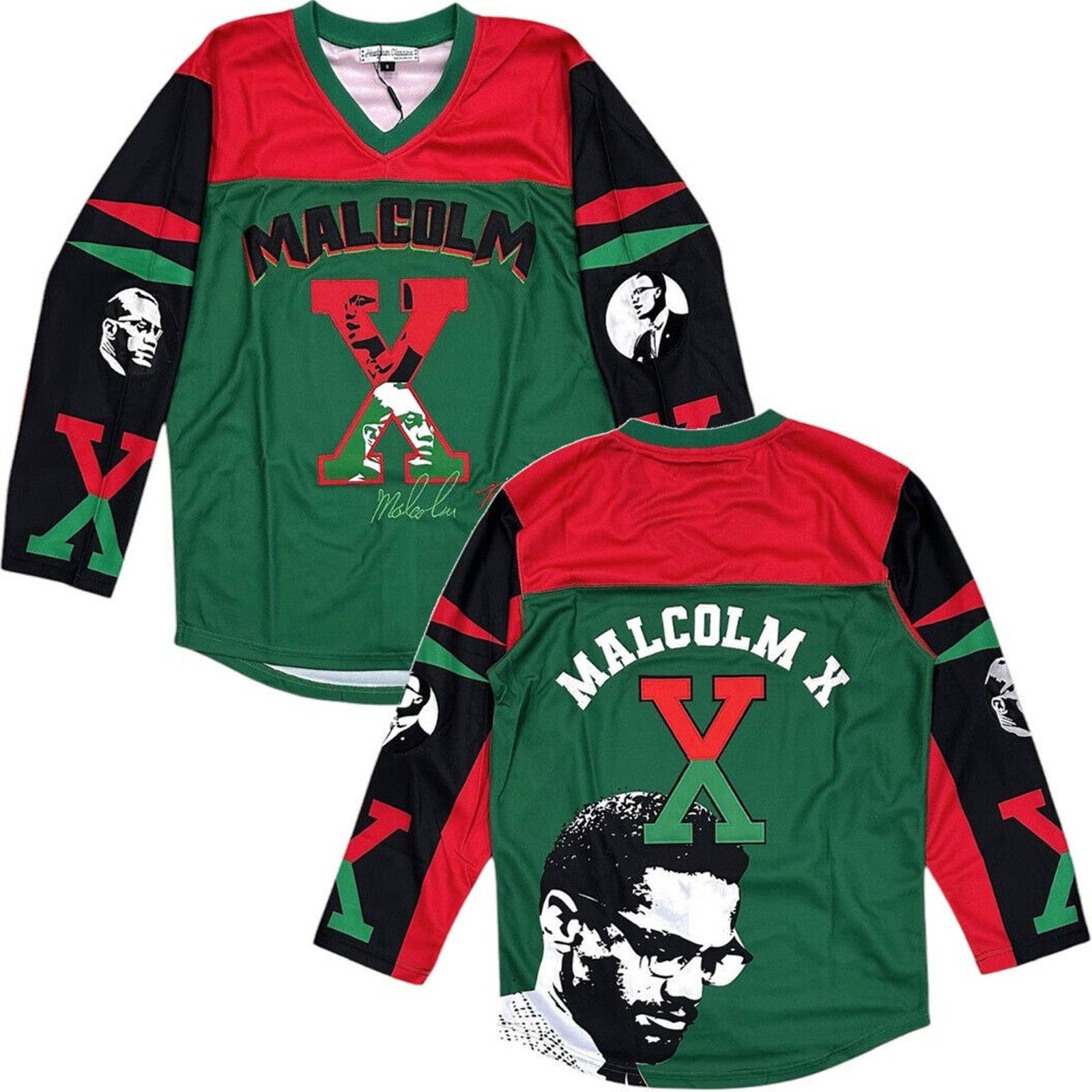 Other Malcolm X Men's Headgear Classics Embroidered Hockey Jersey Size US L / EU 52-54 / 3 - 1 Thumbnail