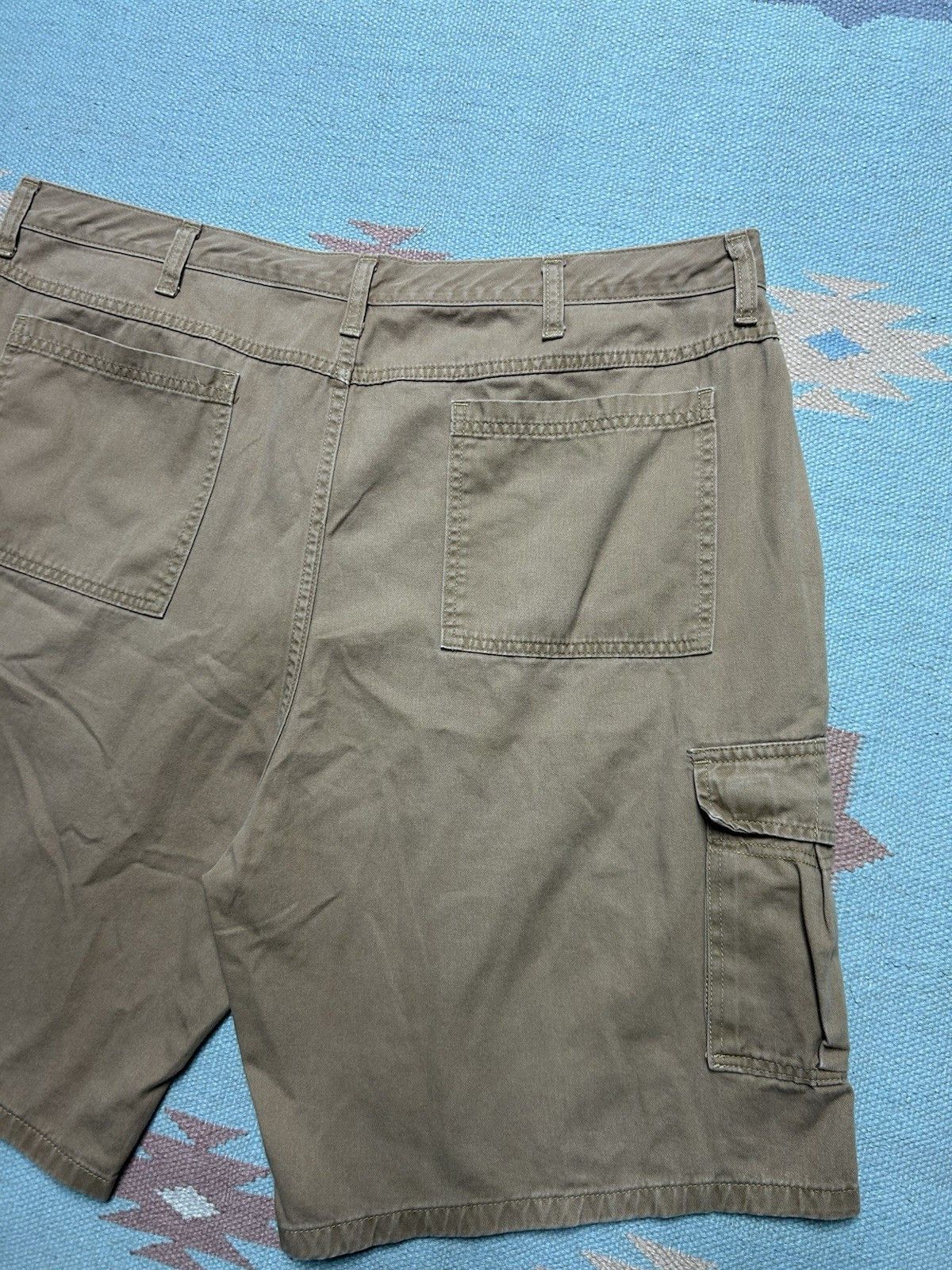 Vintage Wrangler cargo shorts cotton pockets hiking outdoor 40 Size US 40 / EU 56 - 7 Thumbnail