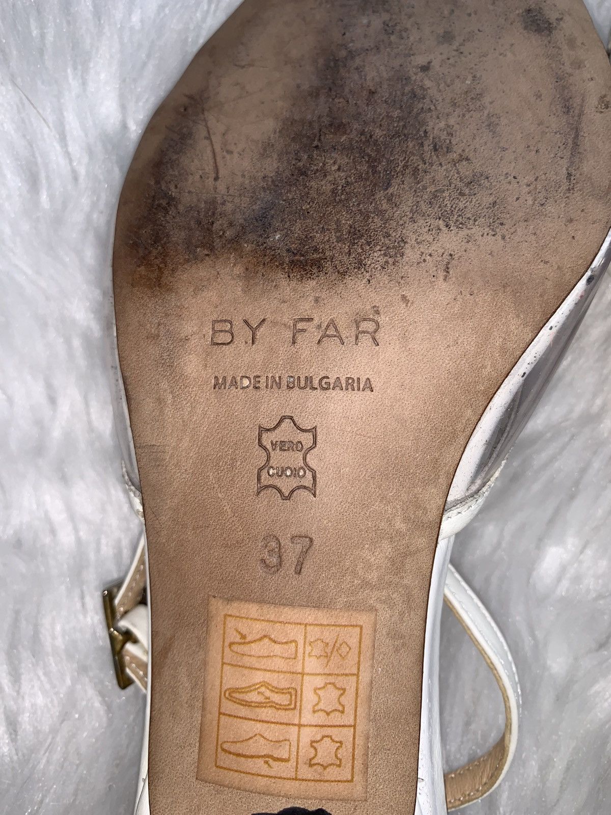 By Far By Far Kitten Heels Sandals Size US 7 / IT 37 - 9 Thumbnail