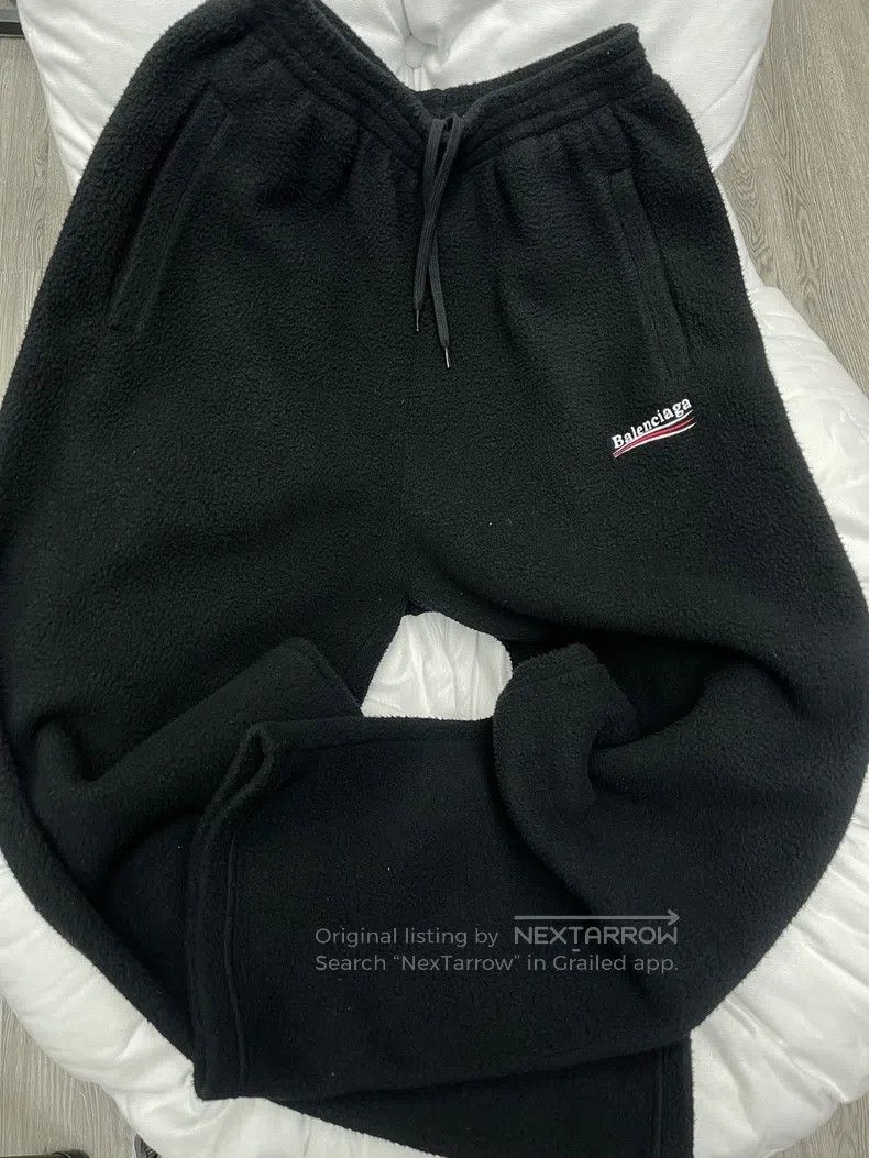 Balenciaga Balenciaga size S Coca-Cola fleece long pants Size US 27 - 1 Thumbnail
