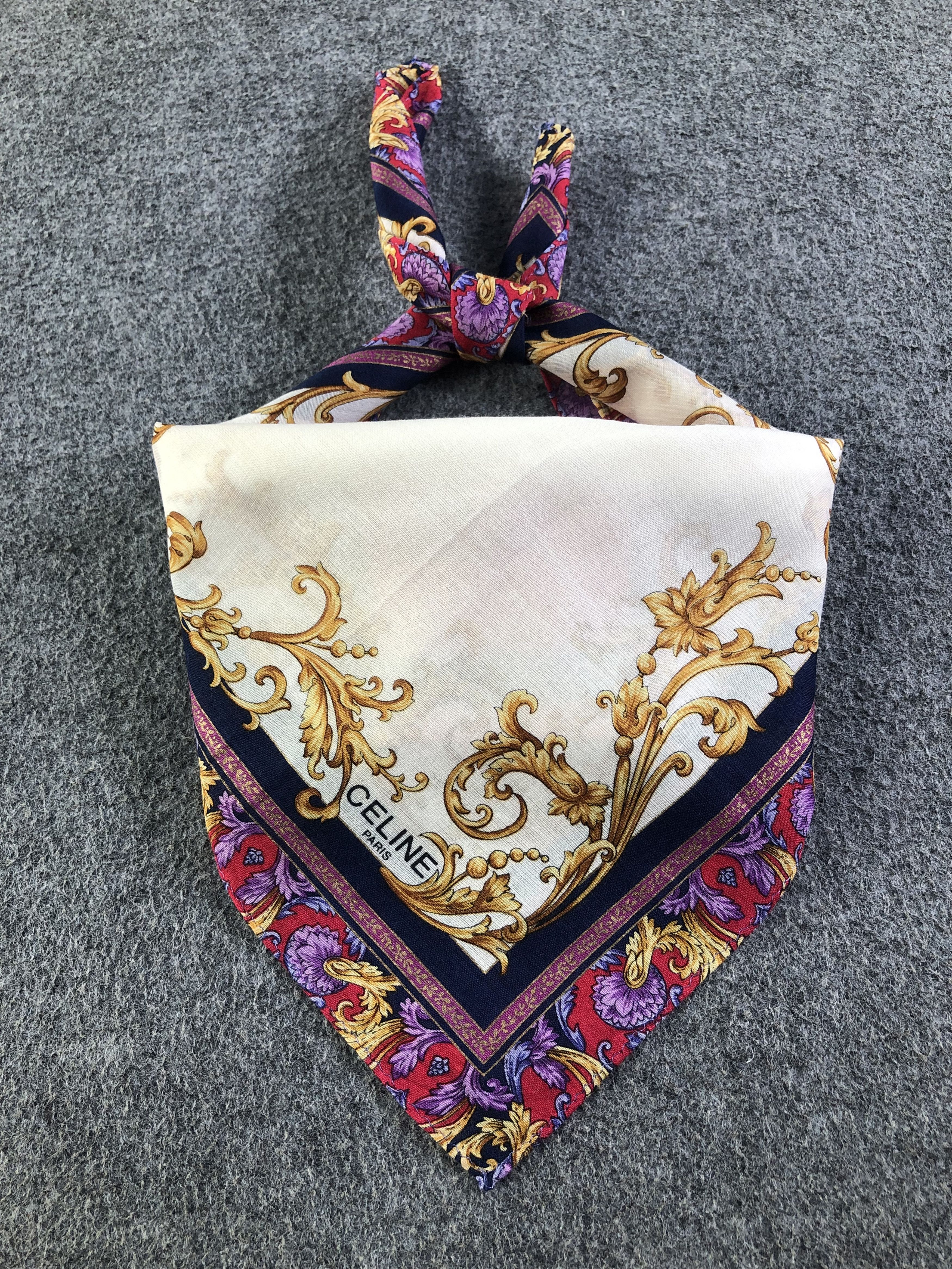 Celine Celine Handkerchief / Bandana / Neckerchief C430 Size ONE SIZE - 1 Thumbnail
