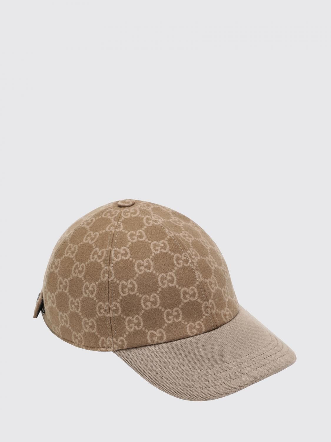 Gucci Gucci Hat Men Brown Size ONE SIZE - 1 Thumbnail