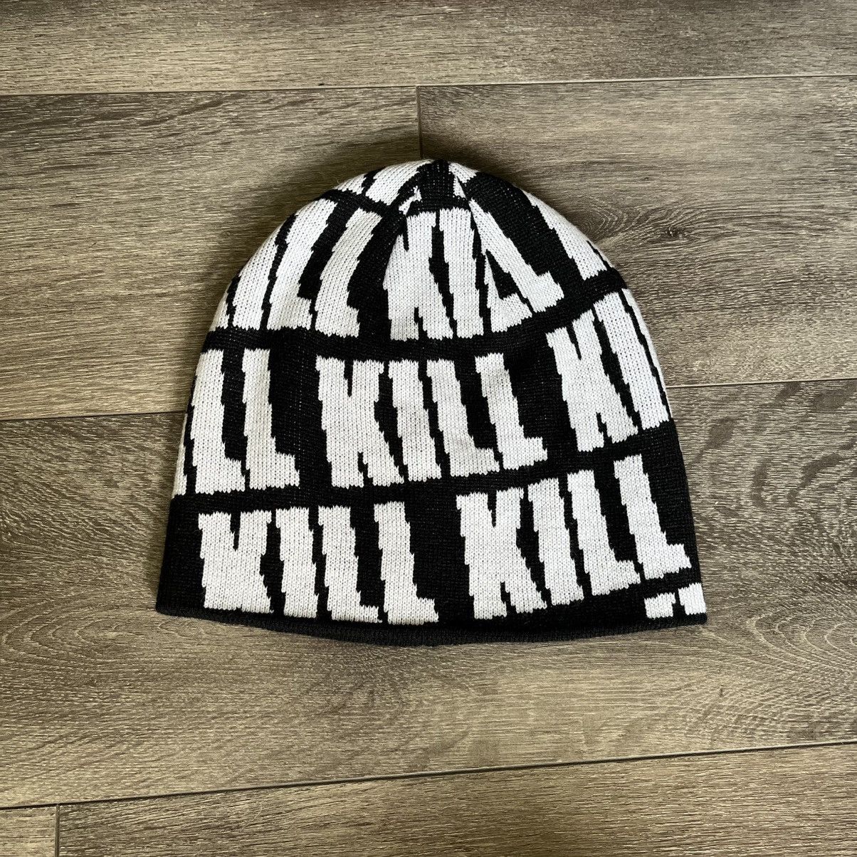 Haunted Starbucks Haunted Starbucks Have a Great Day Magazine Kill Logo Beanie Size ONE SIZE - 1 Thumbnail
