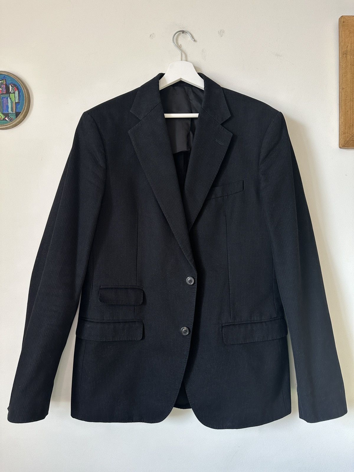 AW2006 MARTIN MARGIELA VINTAGE VELOUR TAILORED JACKET