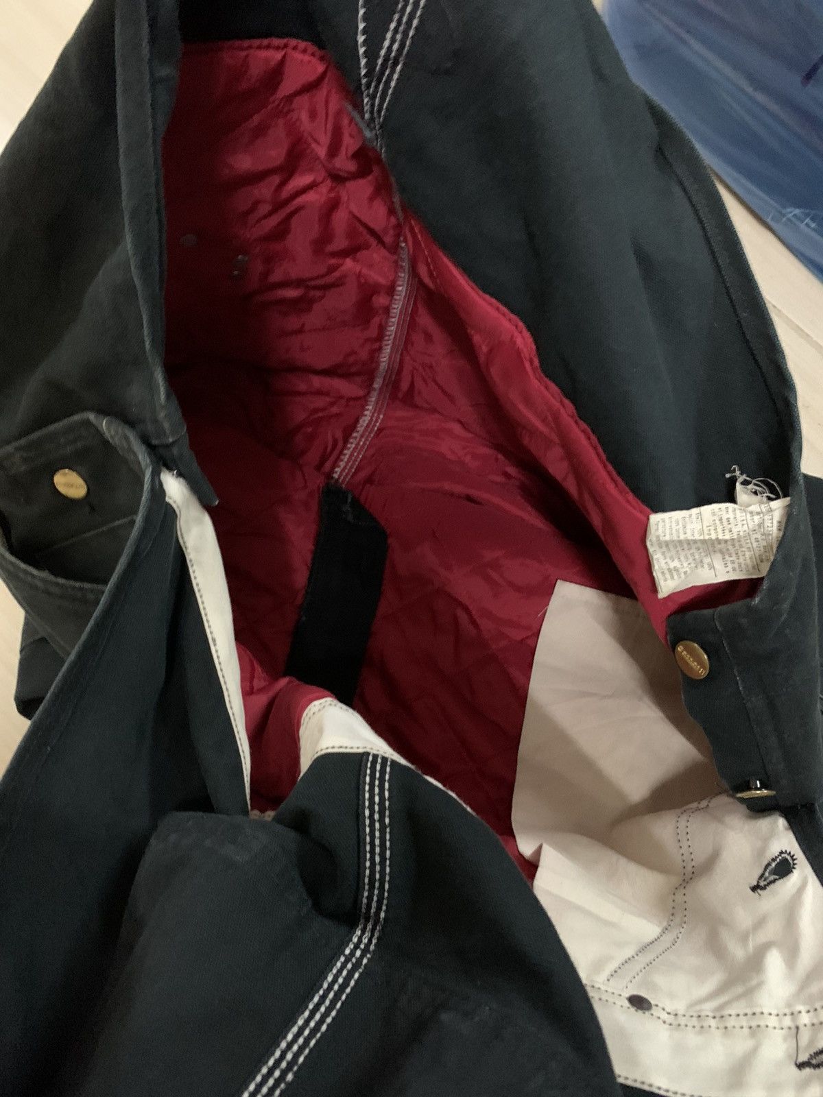 Carhartt Vintage Carhartt Carpenter Overalls Jacket Size US 44 / EU 60 - 15 Thumbnail
