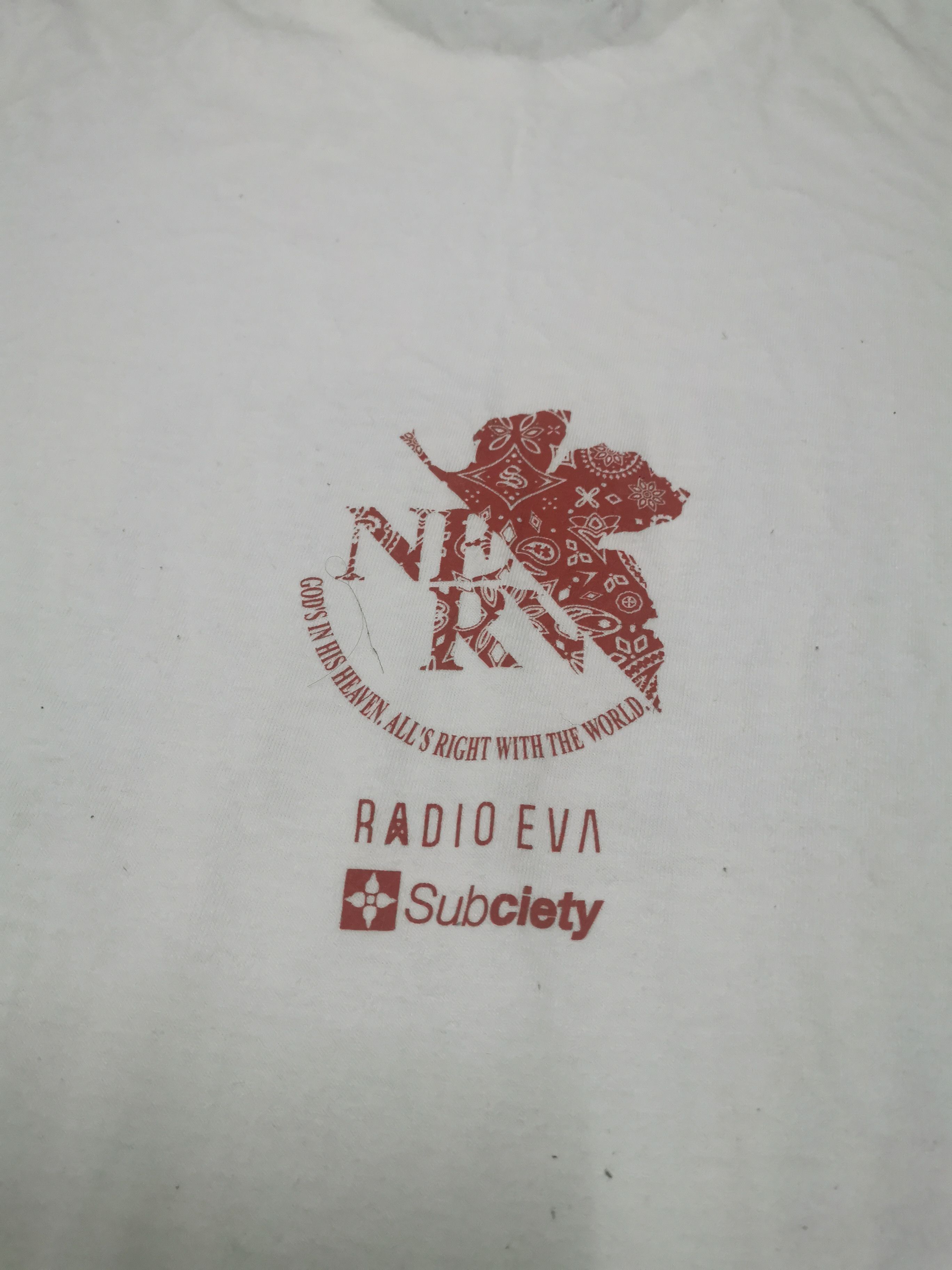 Anime × Japanese Brand Nerve Neon Avenglion x Subciety Size US L / EU 52-54 / 3 - 6 Thumbnail