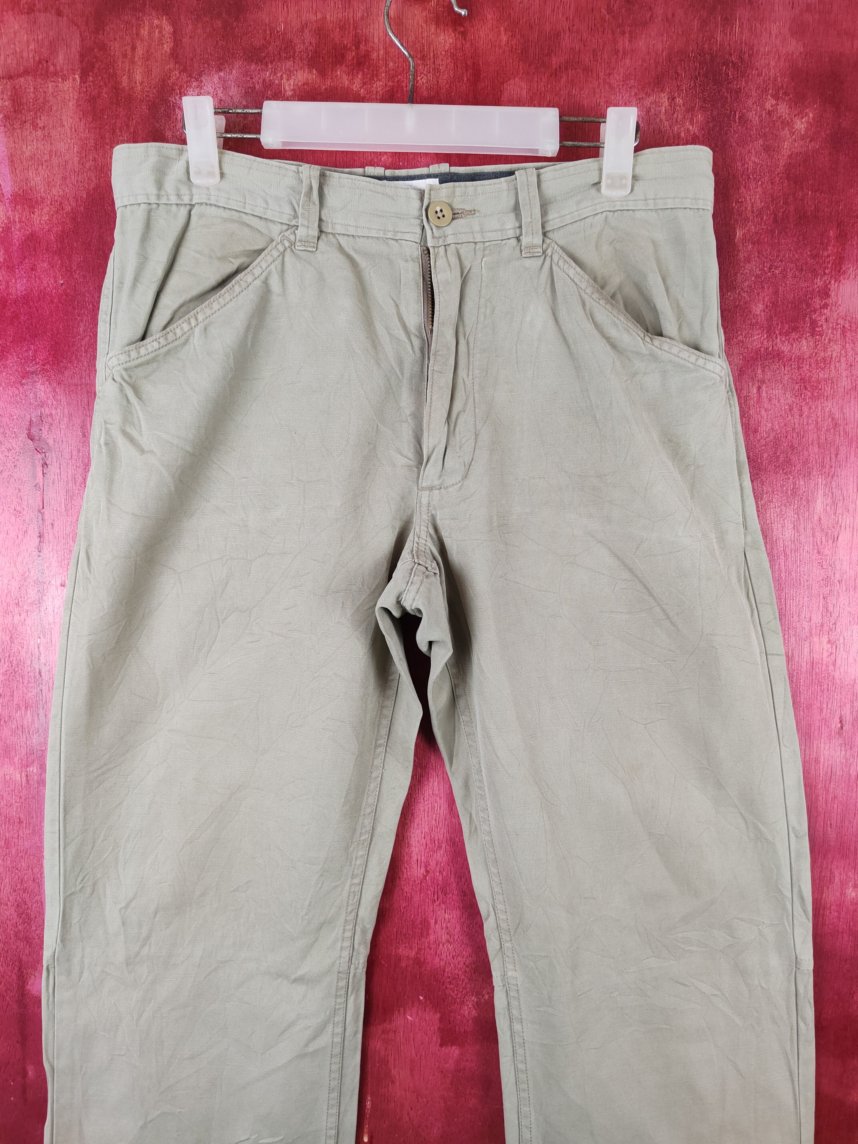 Gap Gap Green Faded Multipocket Casual Pants #S1759 Size US 32 / EU 48 - 2 Thumbnail