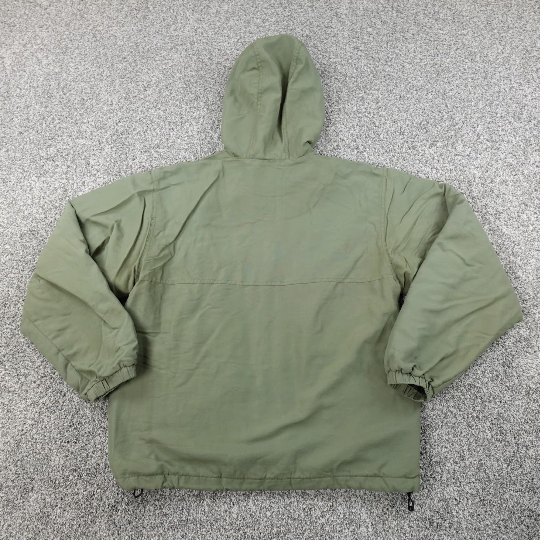 Vintage Duluth Jacket Mens M Green Fleece Lined Zip Windbreaker Bomber Coat Utility Work Jacket Size US M / EU 48-50 / 2 - 6 Thumbnail