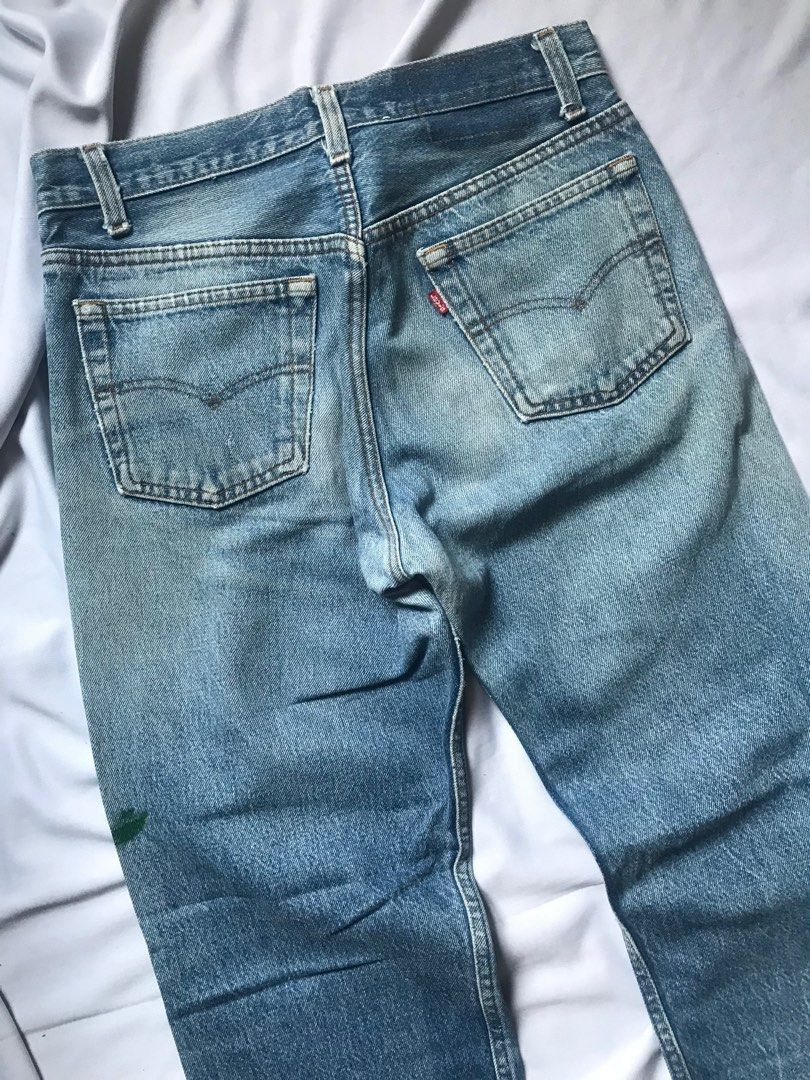 Levi's Vintage 80s Iconic Levis 501 Denim Jeans Size US 28 / EU 44 - 6 Thumbnail