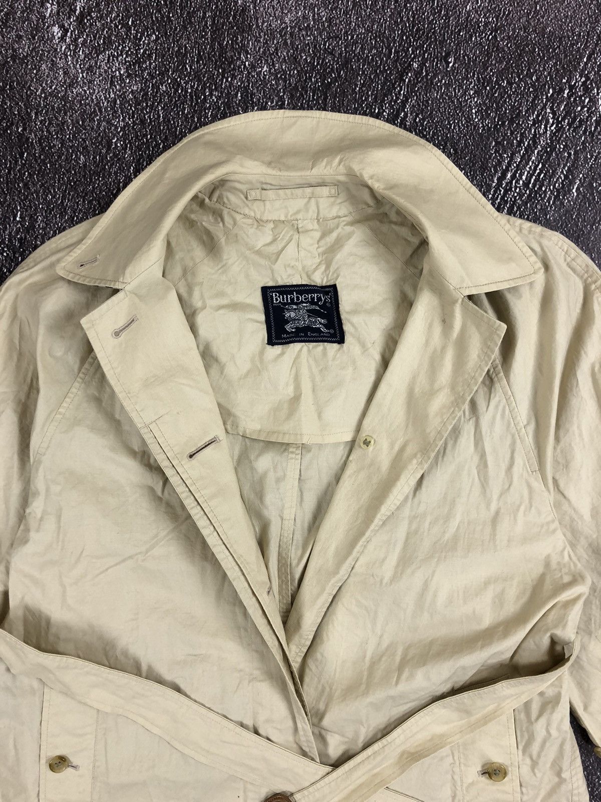 Burberrys tench coat nova check vintage jacket