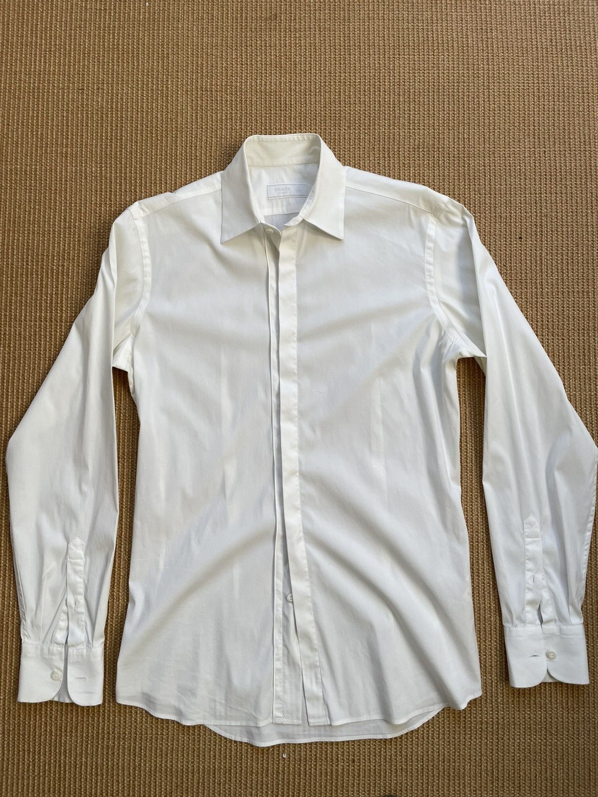 Prada White Prada shirt Size US S / EU 44-46 / 1 - 1 Thumbnail