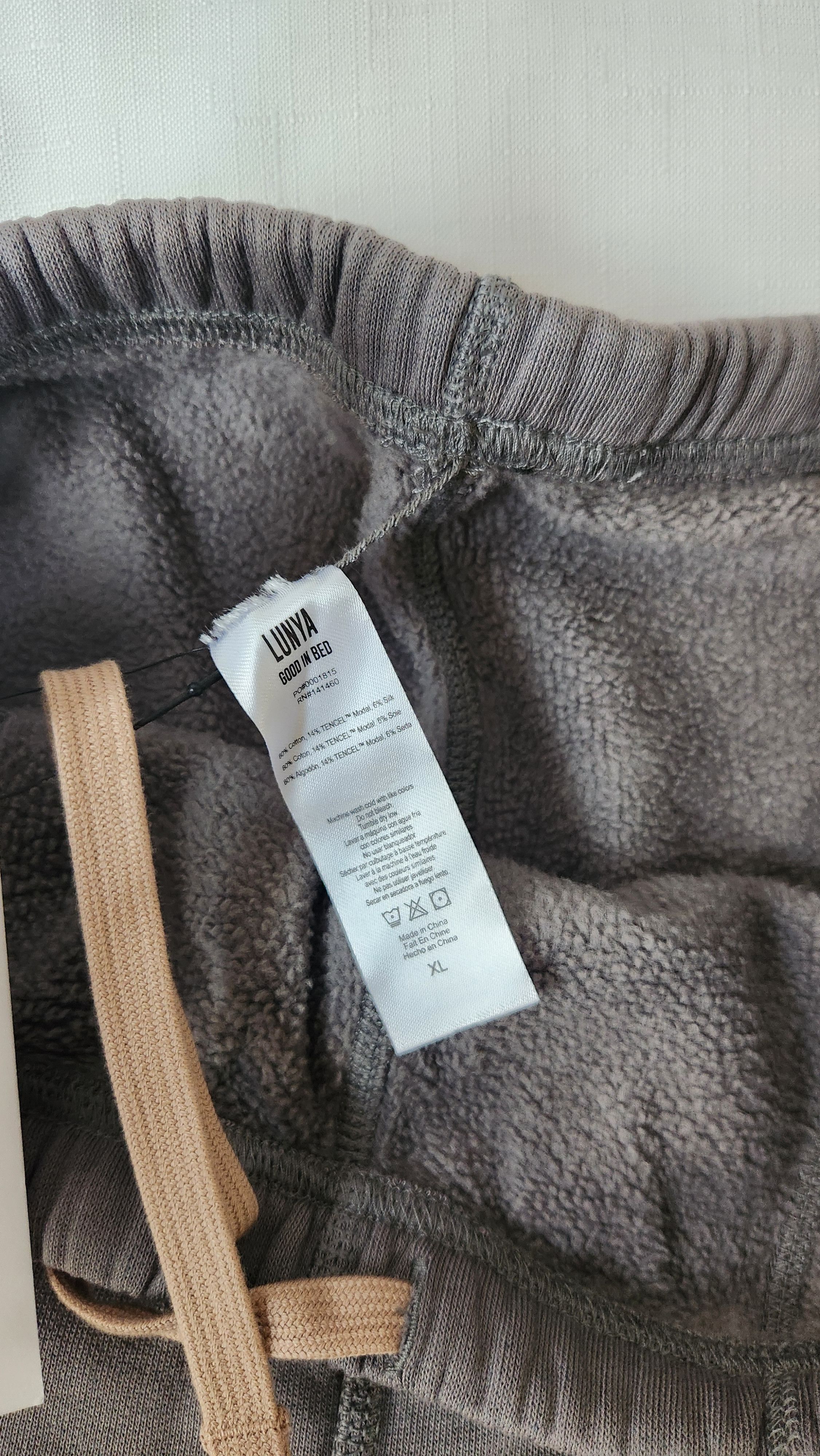 Designer × Lunya Lunya good in Bed Silksweats Midweight Reversible Jogger XL Size US 36 / EU 52 - 10 Thumbnail