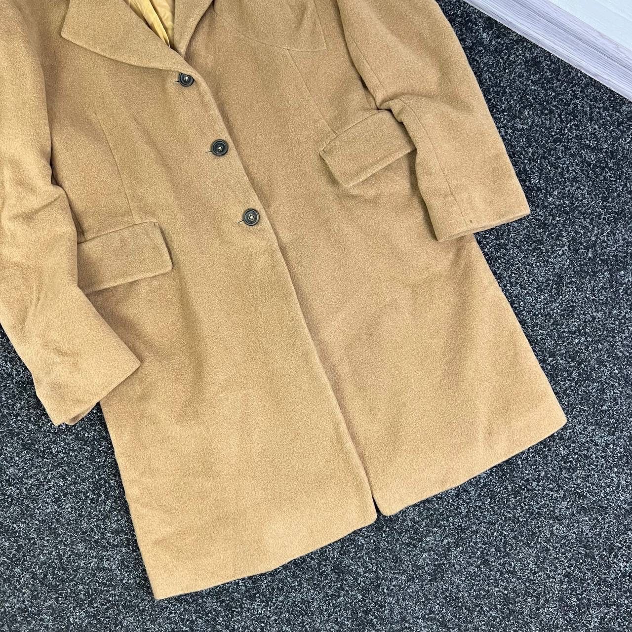 Jil Sander Jil Sander Vintage Coat 100% Camel Cupro Luxury Avant Garde Size M / US 6-8 / IT 42-44 - 3 Thumbnail