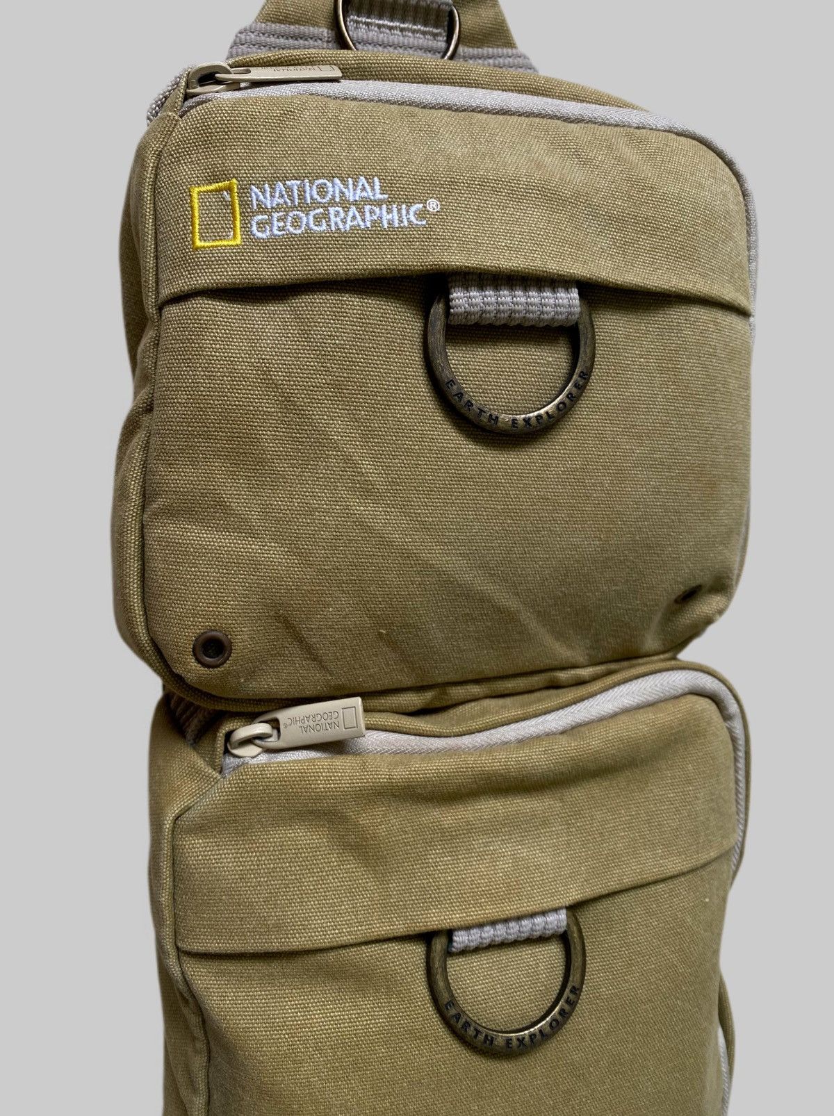 Vintage Rare National Geographic “Earth Explorer” Waist Pack-Sling Size ONE SIZE - 4 Thumbnail