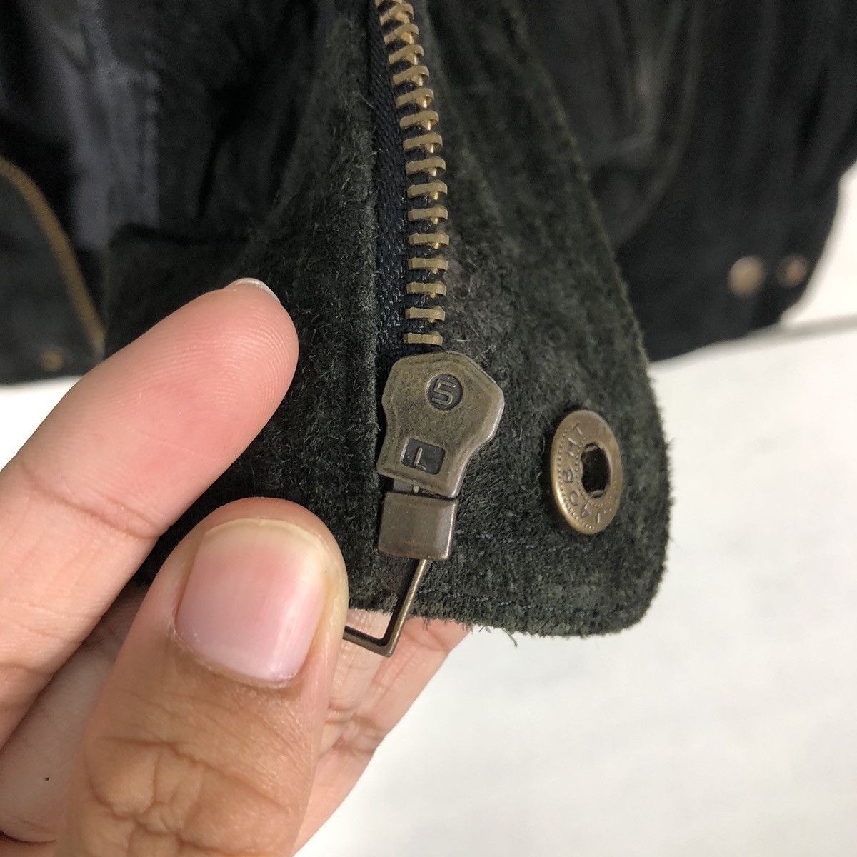 Issey Miyake 🔥Vintage Fly Genuine Leather Jacket Biker Issey Miyake Size US L / EU 52-54 / 3 - 18 Thumbnail